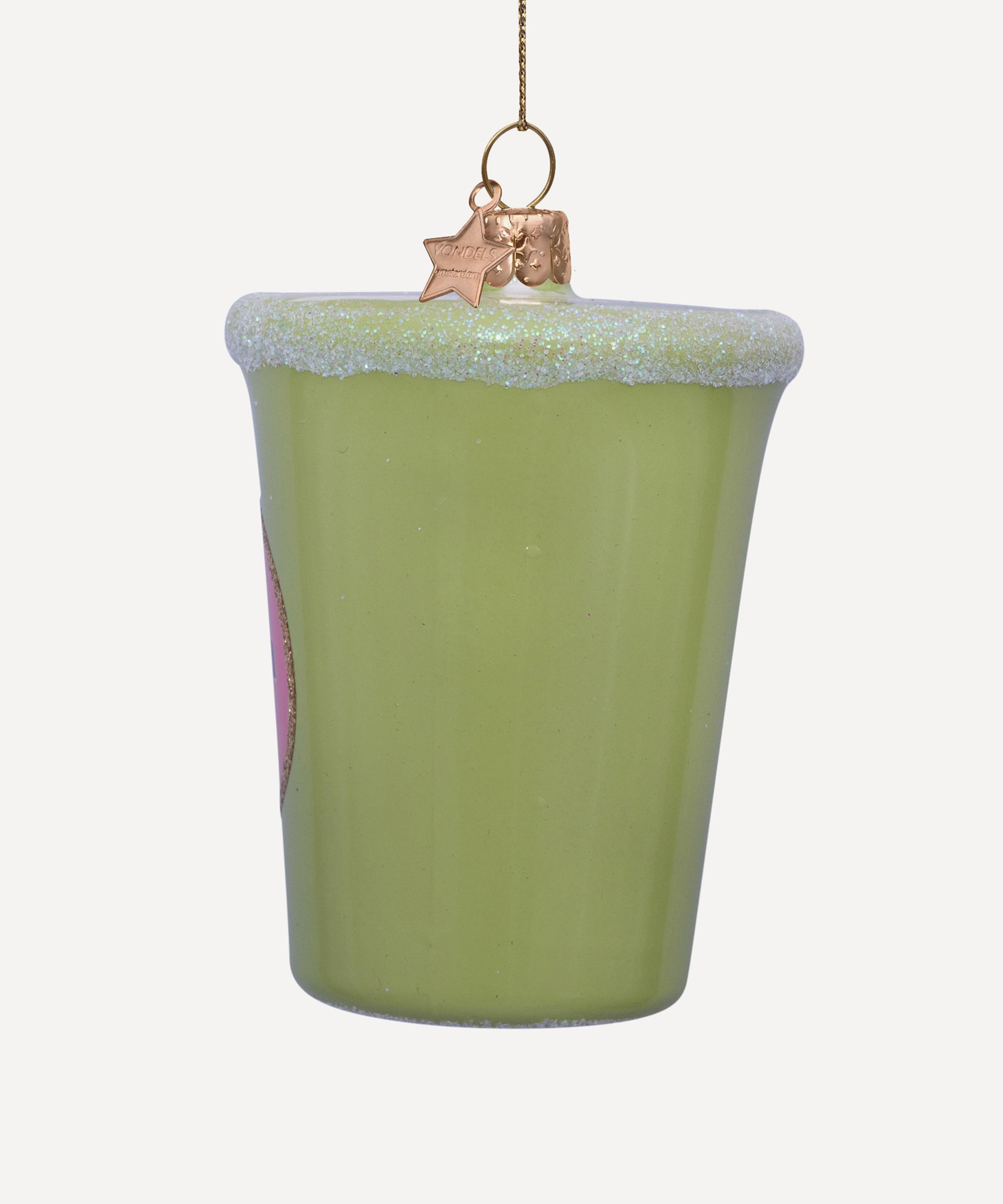 Christmas - Matcha Tea Latte Glass Ornament image number 4
