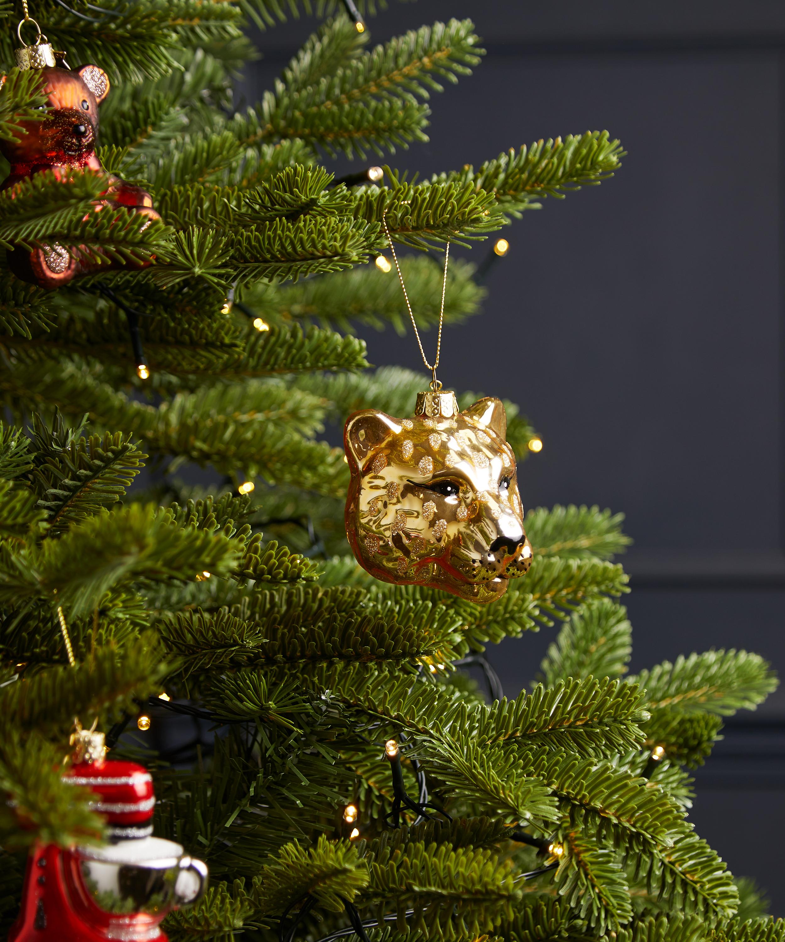 Christmas - Panther Head Ornament image number 0