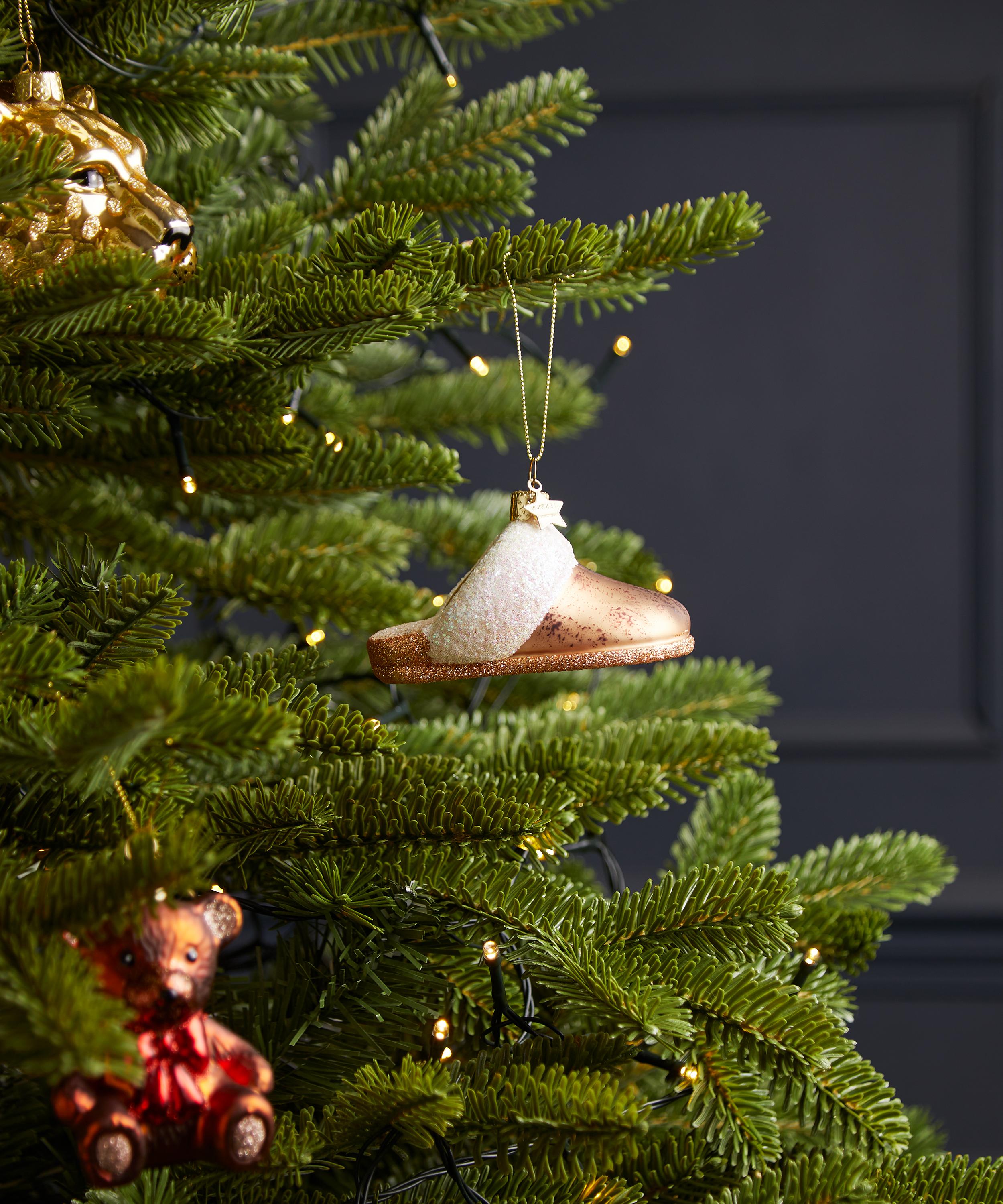 Christmas - Slippers Glass Ornament image number 1