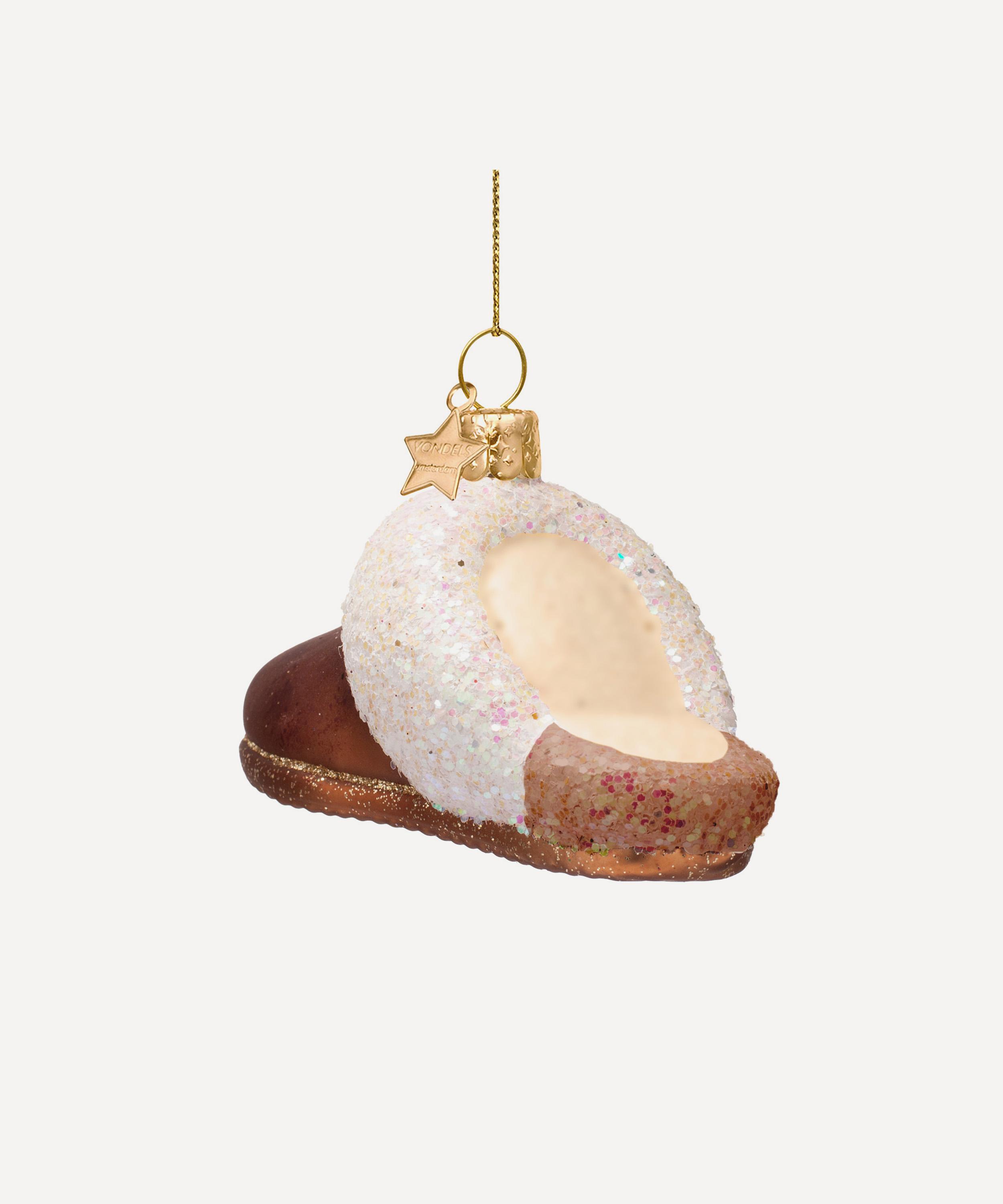 Christmas - Slippers Glass Ornament image number 3