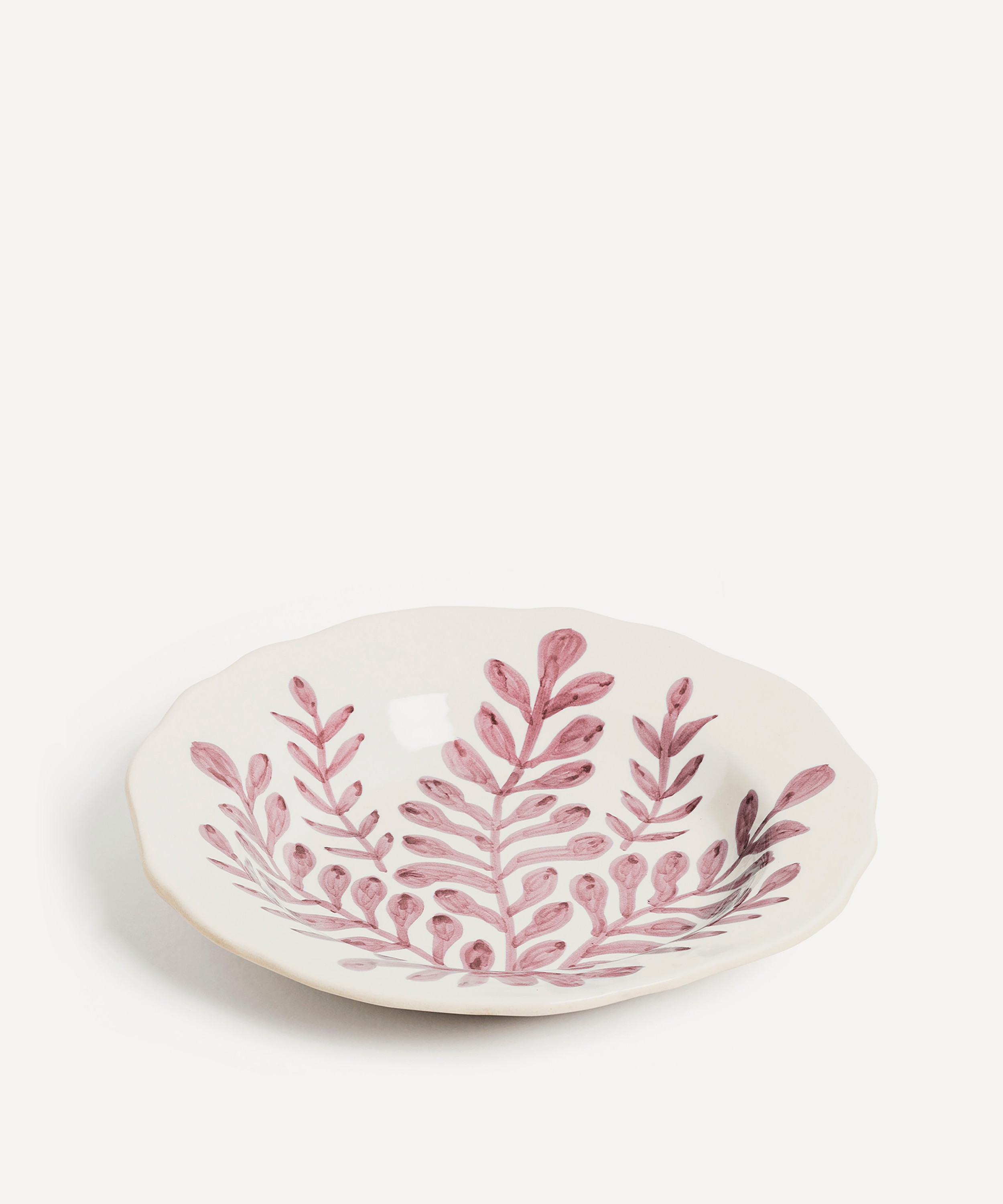 Daylesford - Leaf Large Pink Bowl