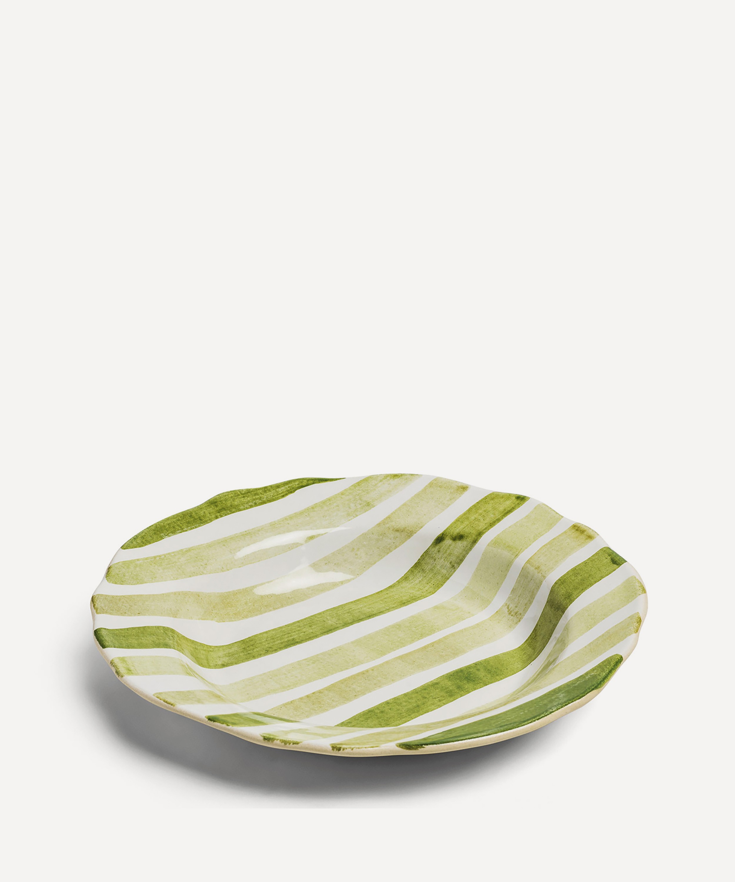 Daylesford - Circus Stripe Large Green Bowl