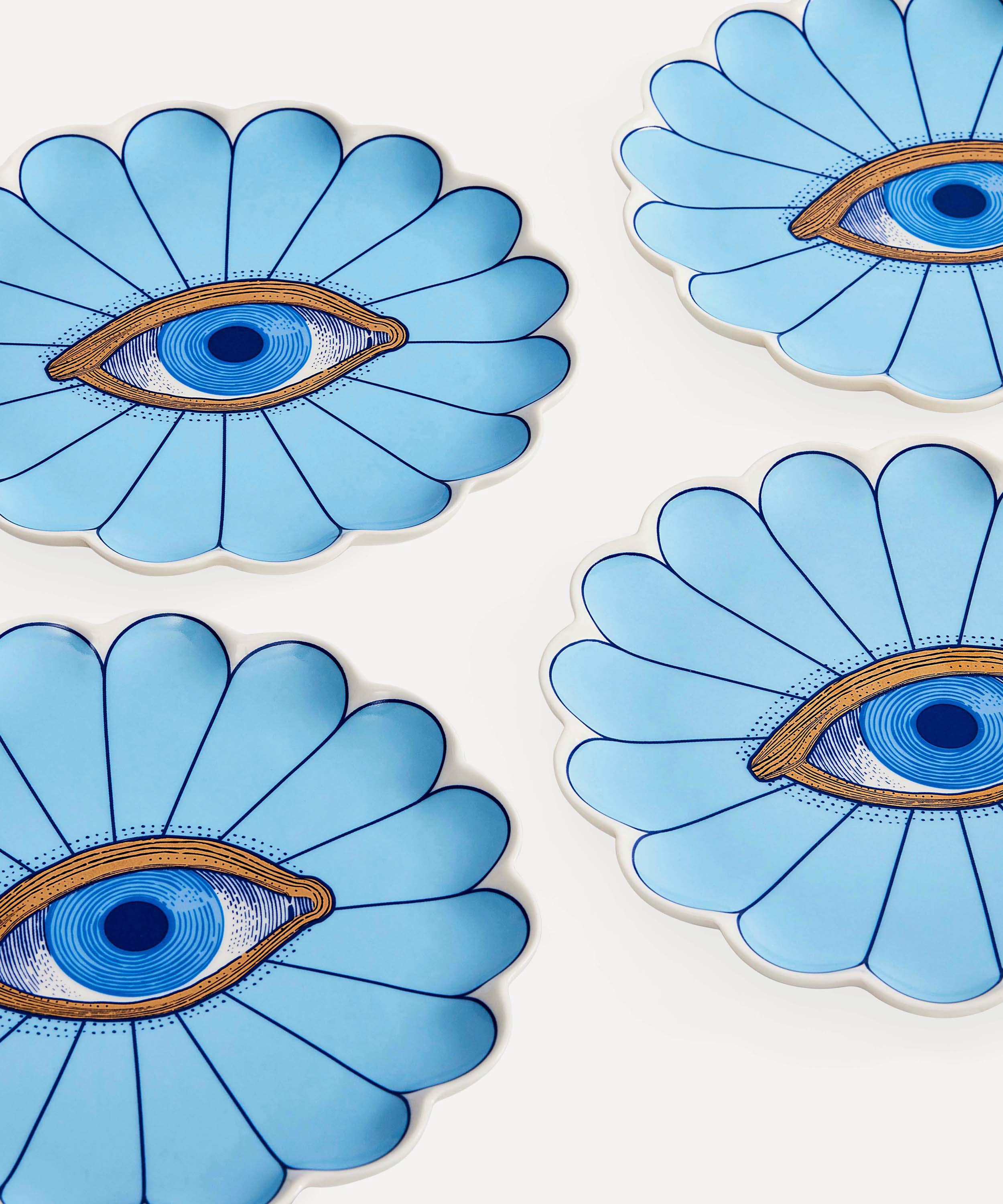 Jonathan Adler - Fleur Canape Plate Set of Four image number 1