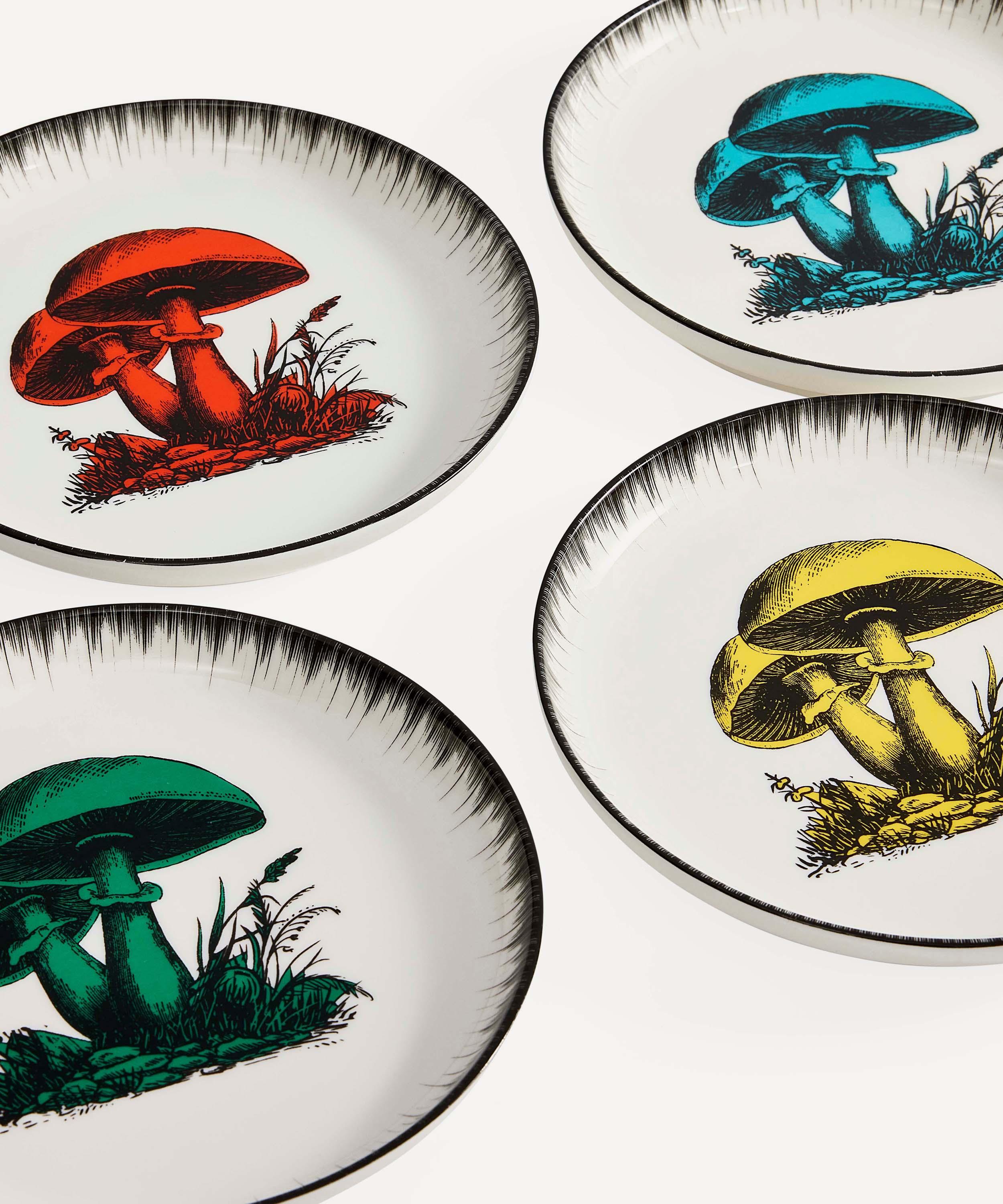 Jonathan Adler - Botanist Canape Plate Set of Four image number 1