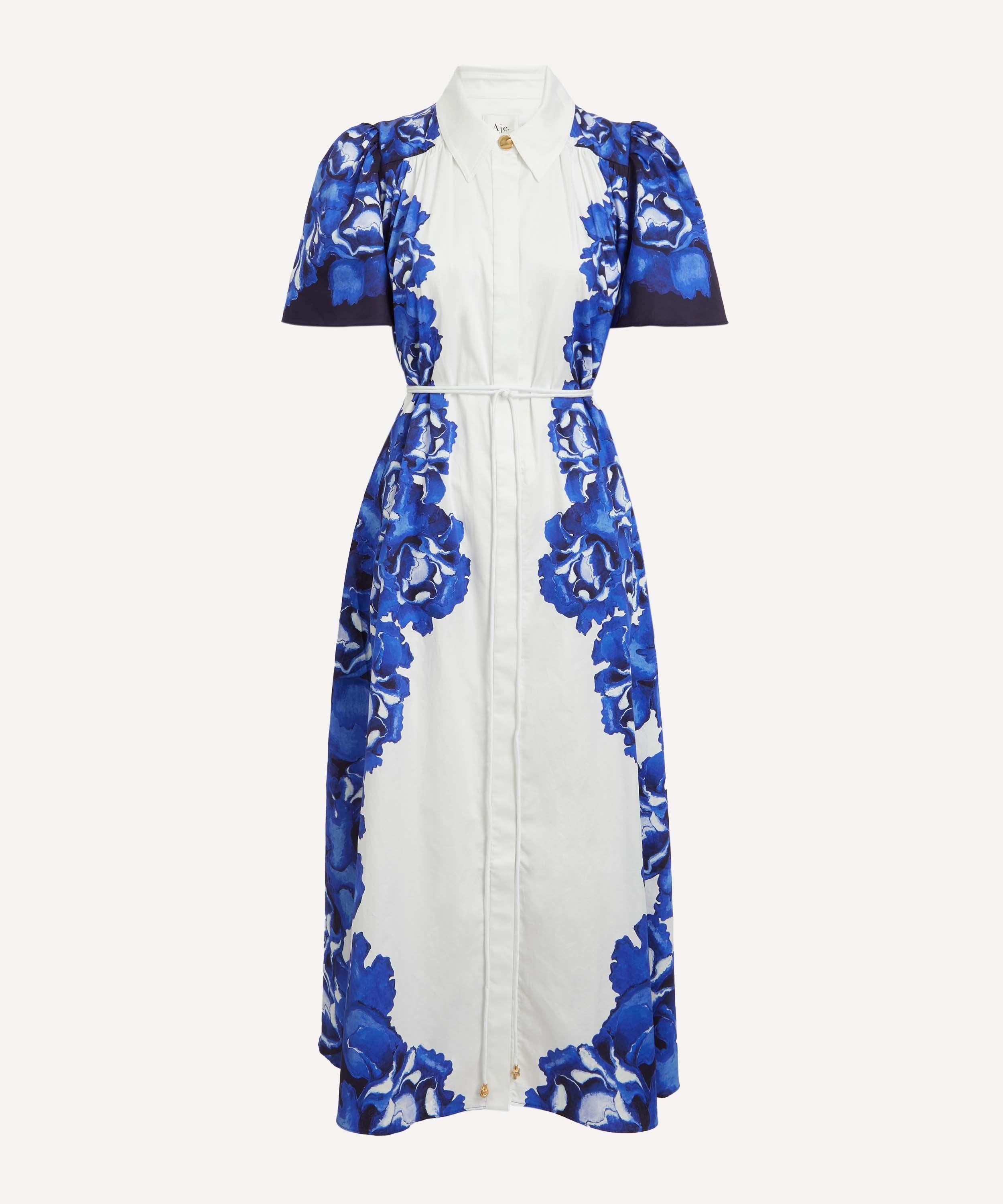 Aje - Fernanda Cotton Midi Dress