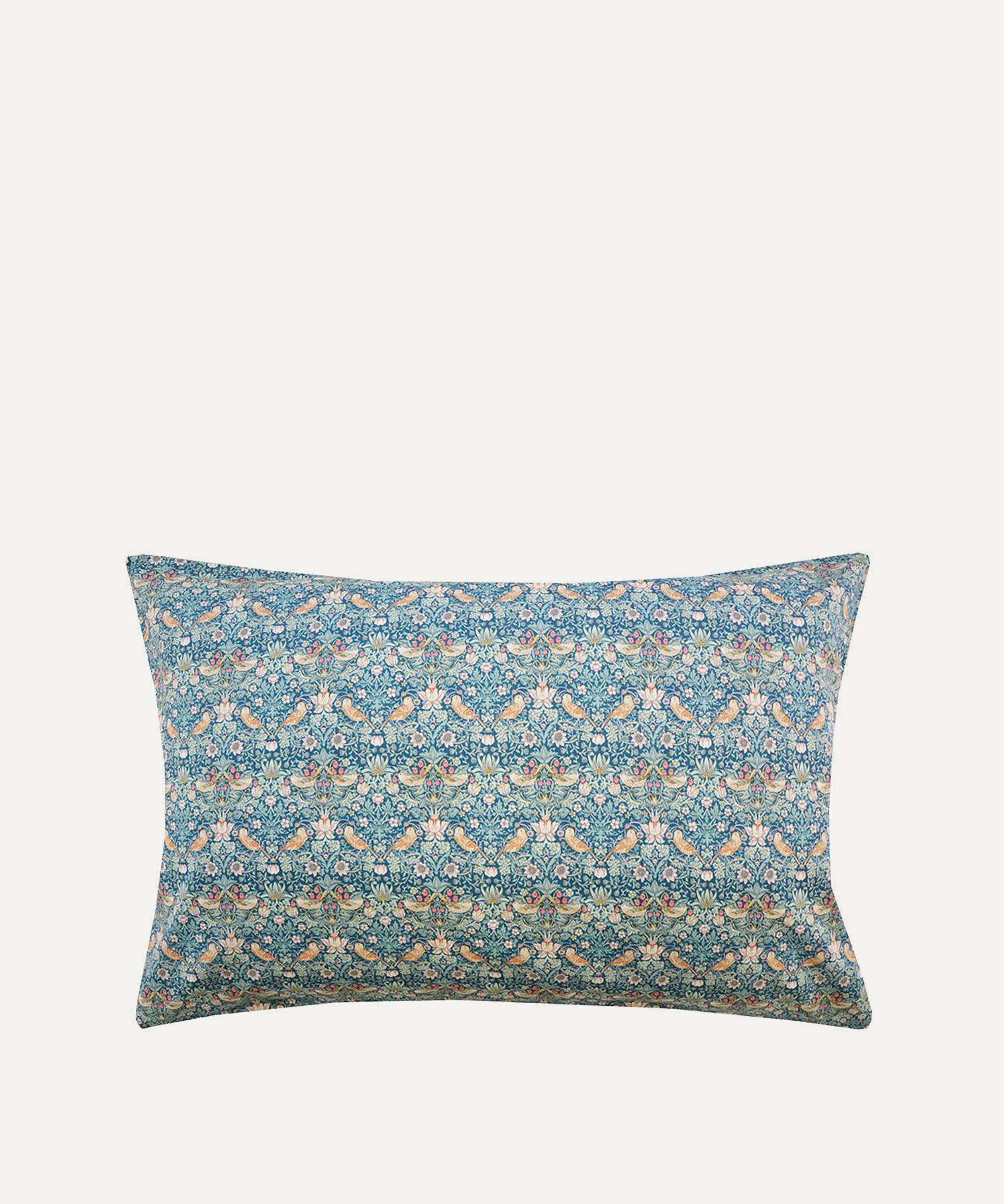 Coco & Wolf - Strawberry Thief Cotton Housewife Pillowcase image number 0