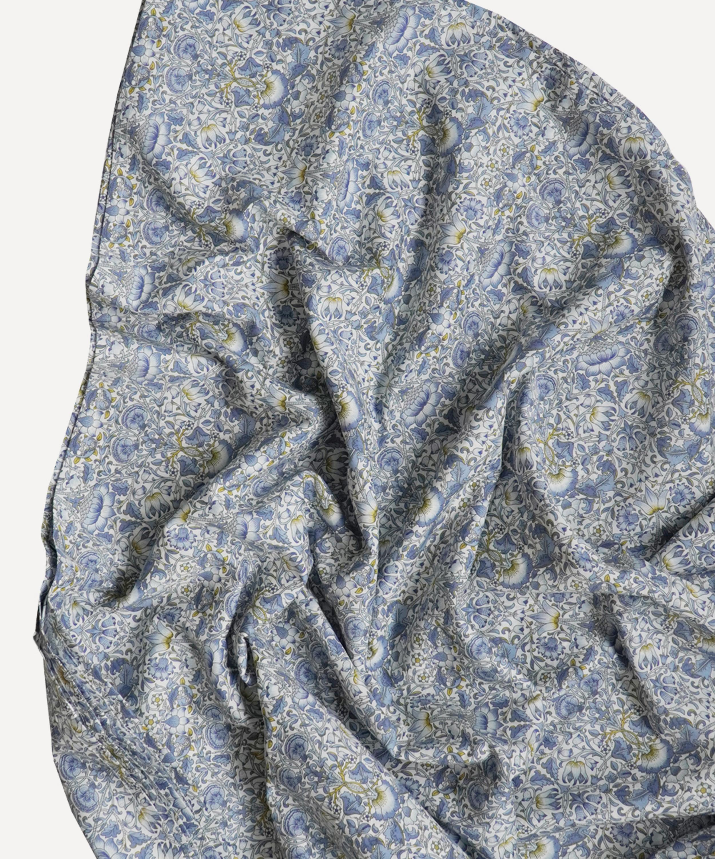 Coco & Wolf - Lodden China Blue Double Flat Sheet image number 3