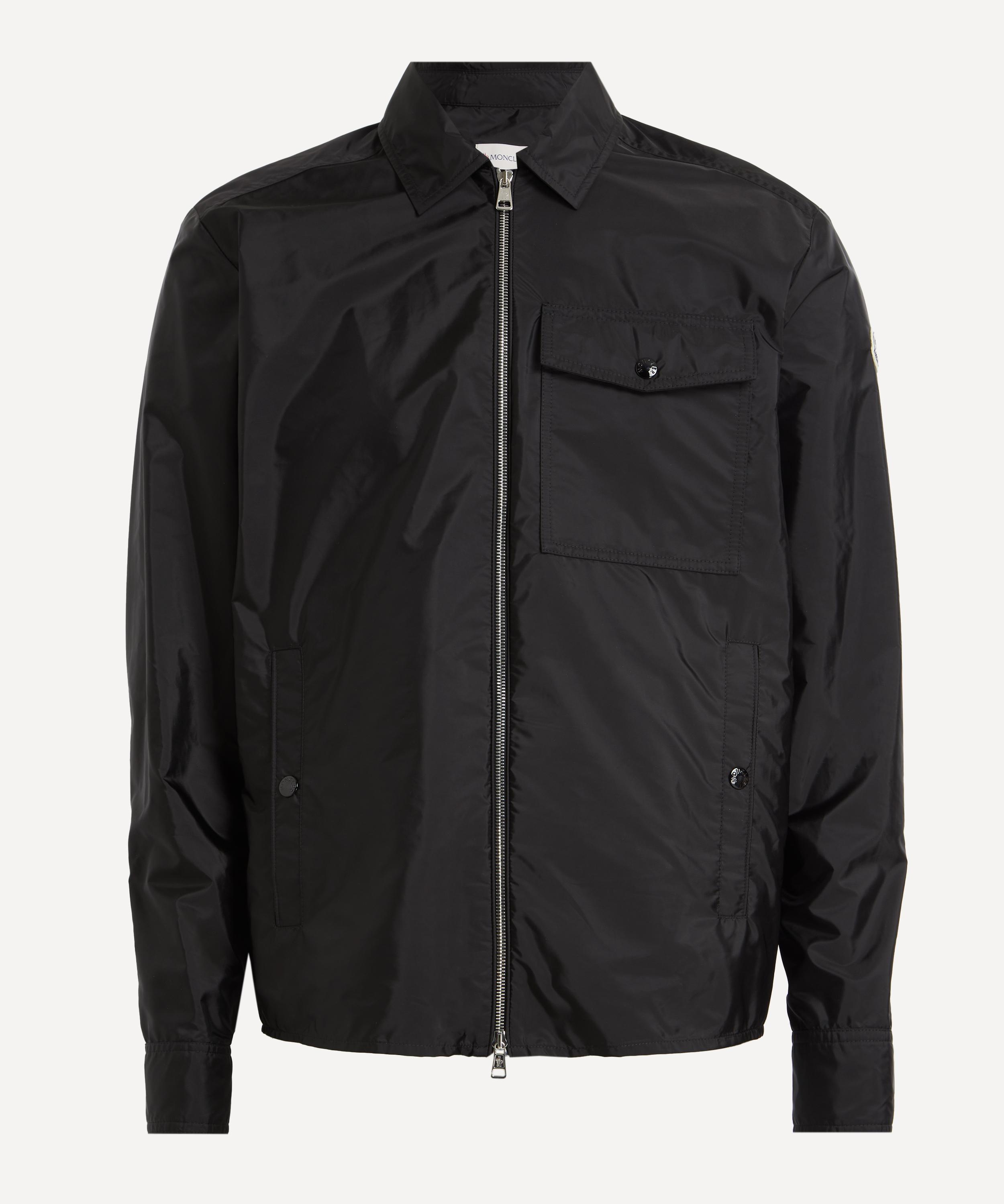 Moncler - Black Nylon Shirt Jacket image number 0