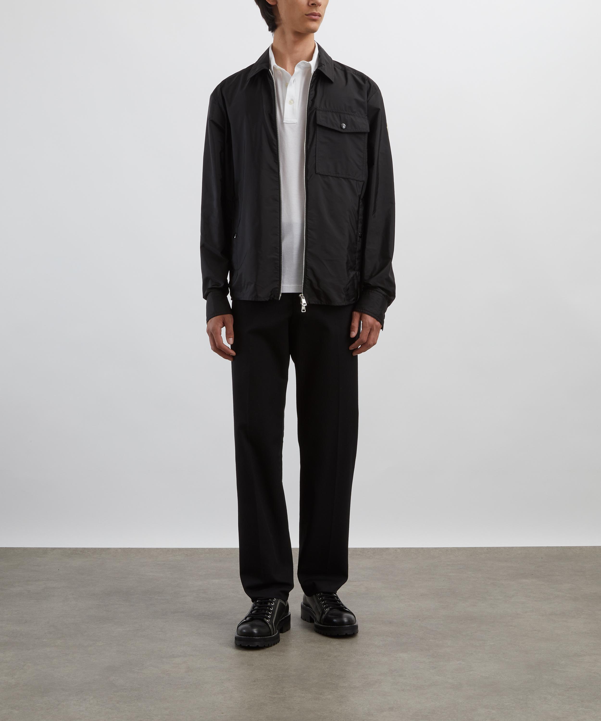 Moncler - Black Nylon Shirt Jacket image number 1