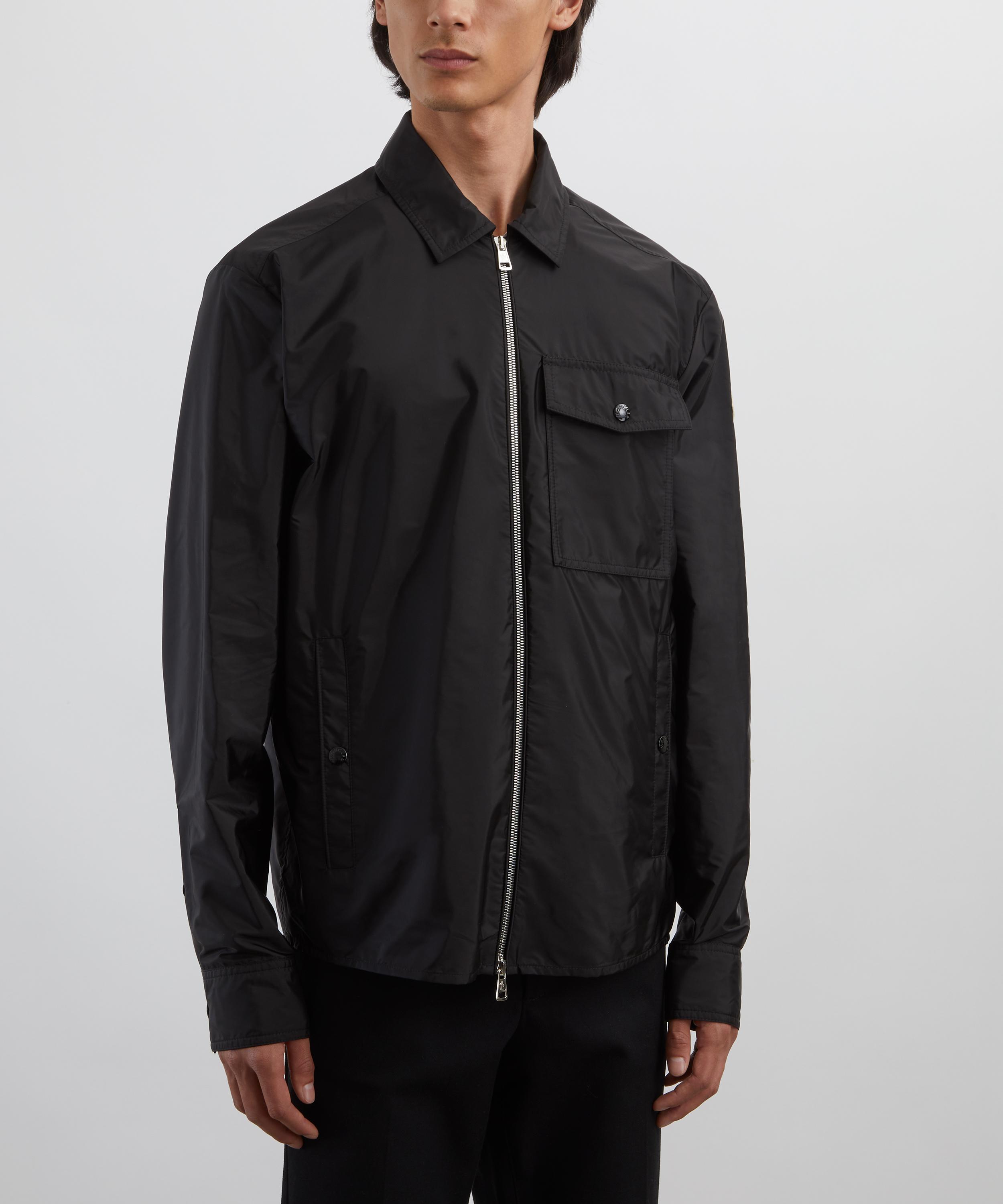 Moncler - Black Nylon Shirt Jacket image number 2
