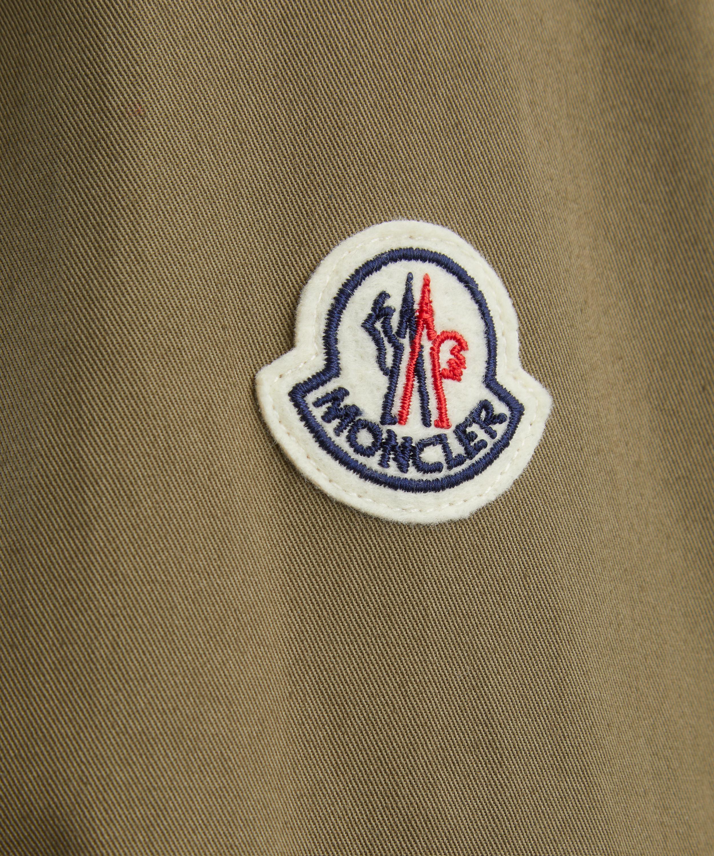 Moncler - Olive Cotton Gabardine Shirt Jacket image number 4
