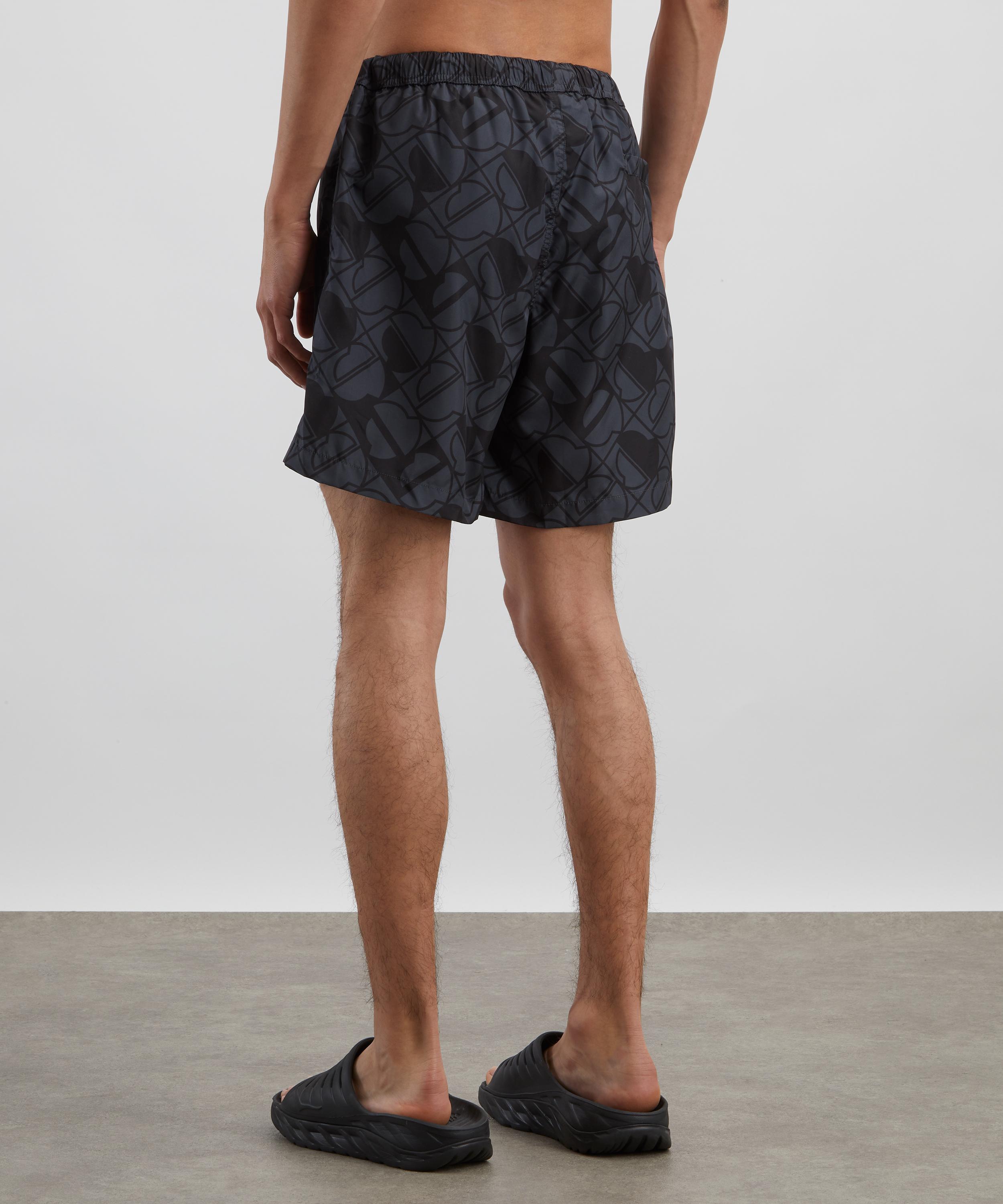 Moncler - Monogram Print Swim Shorts image number 3