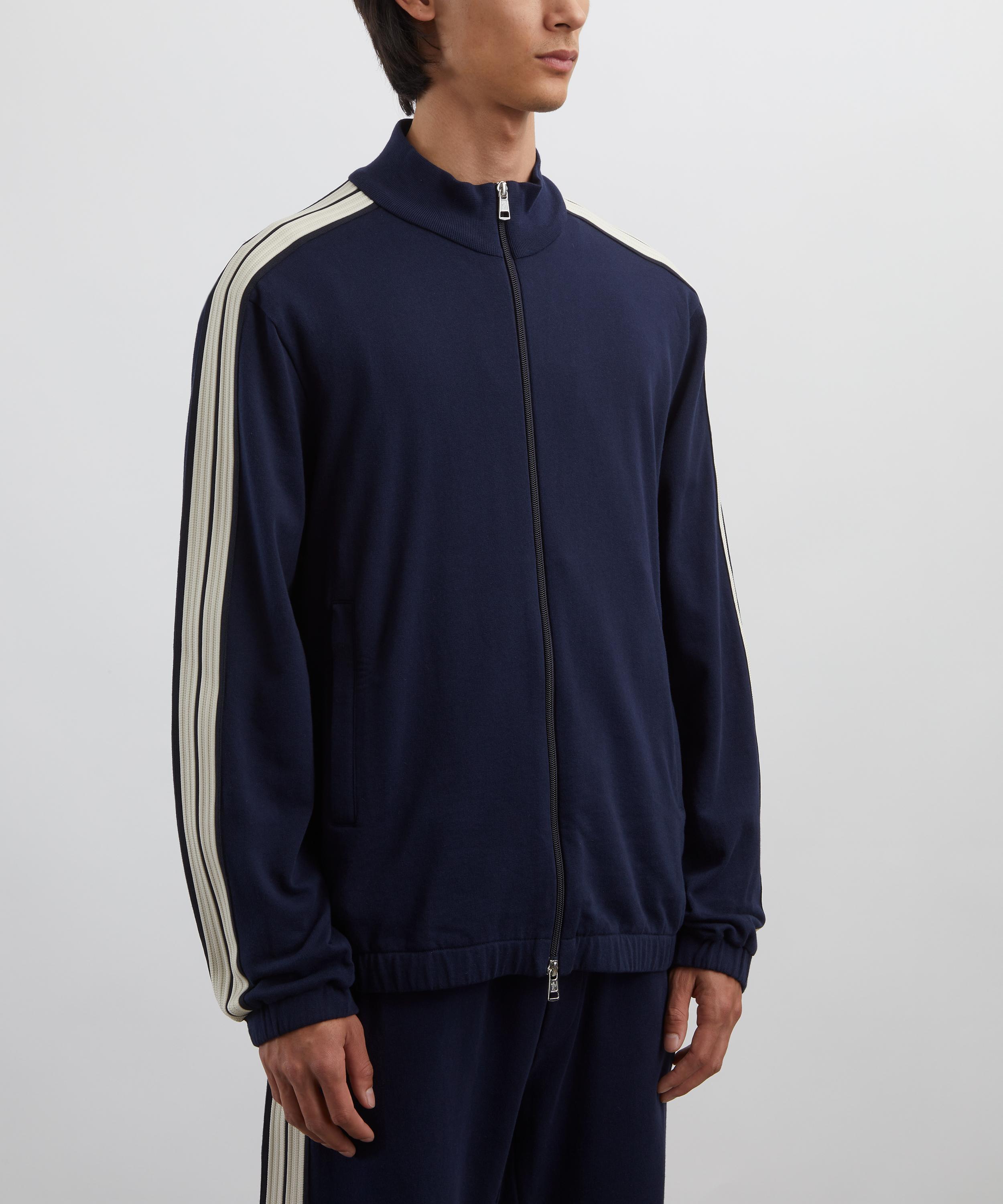 Moncler - Navy Zip-Up Cardigan image number 2