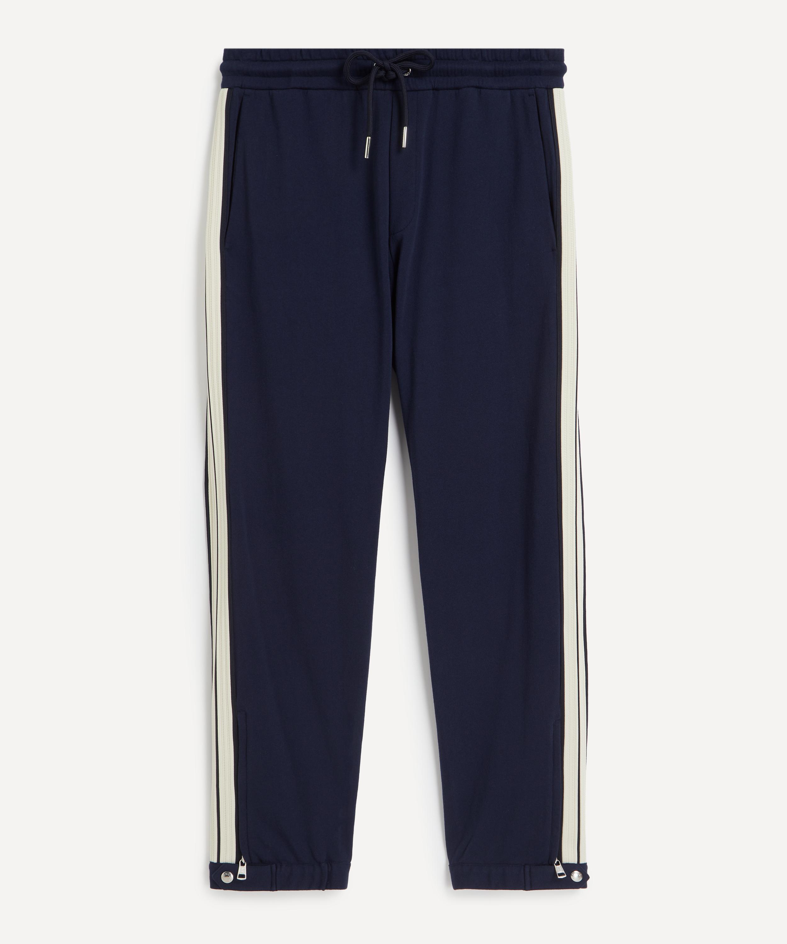 Moncler - Navy Cotton Jogging Trousers image number 0