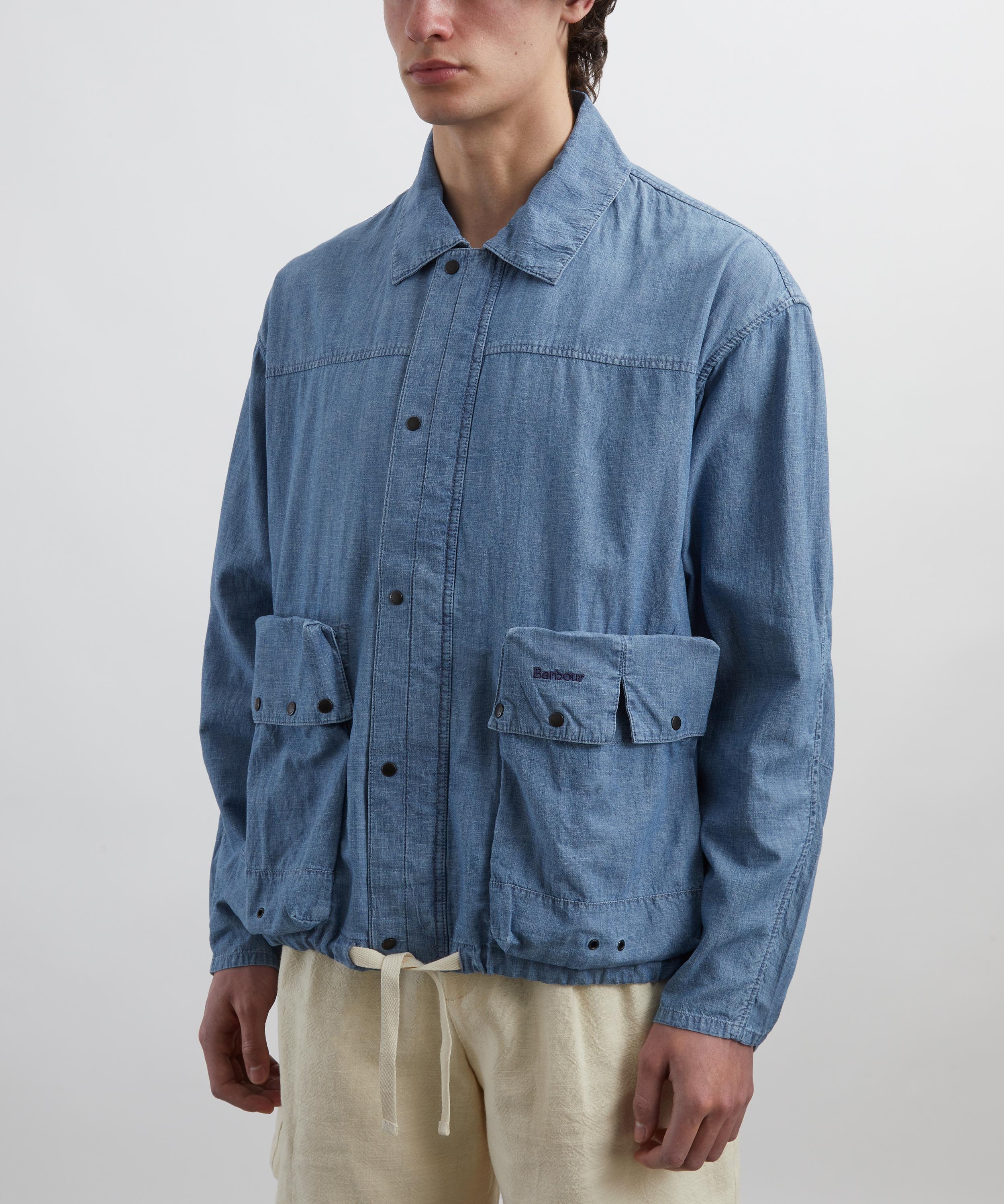 Barbour - Durham Lightweight Denim Jacket image number 2