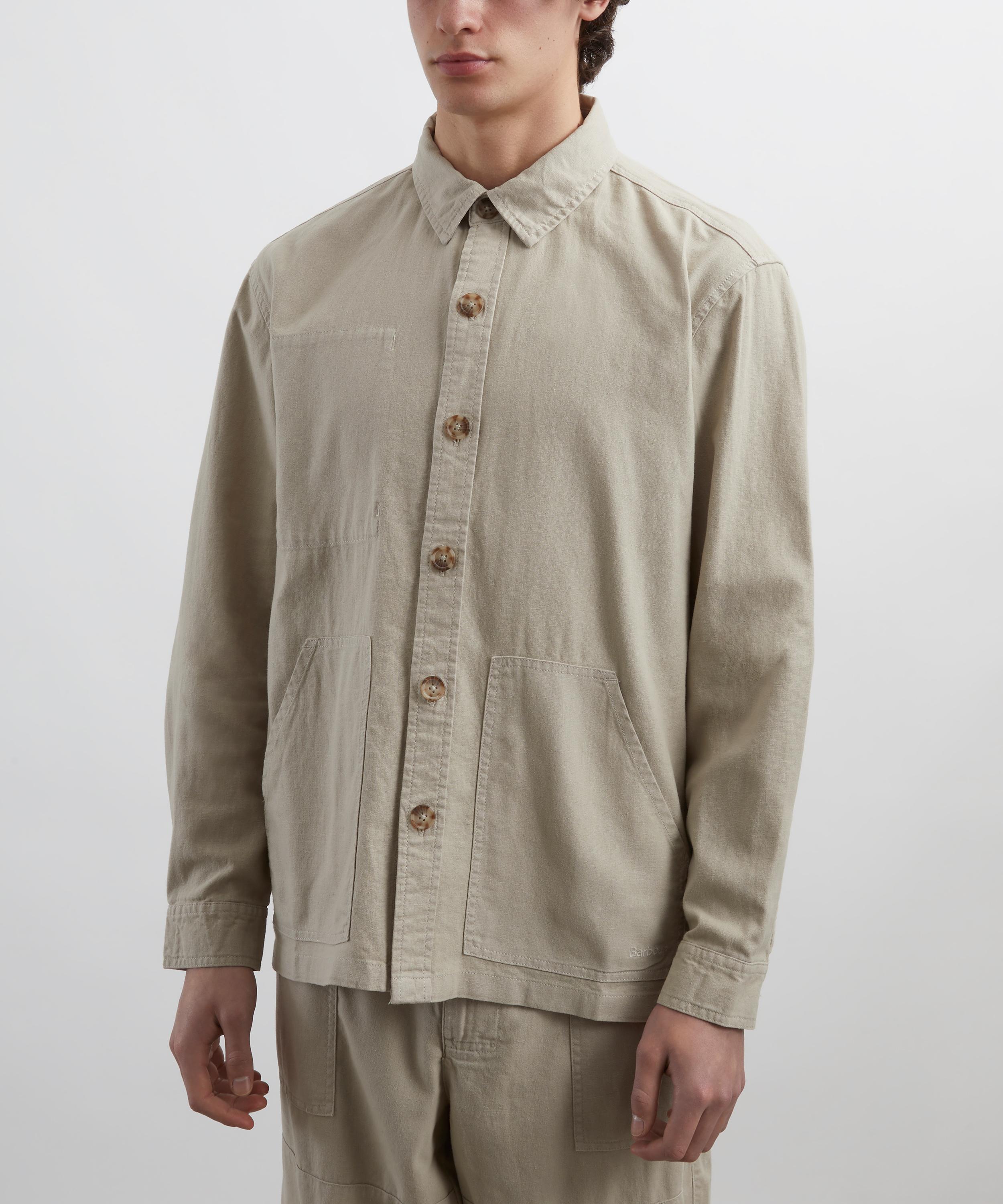 Barbour - Linen Blend Overshirt image number 2