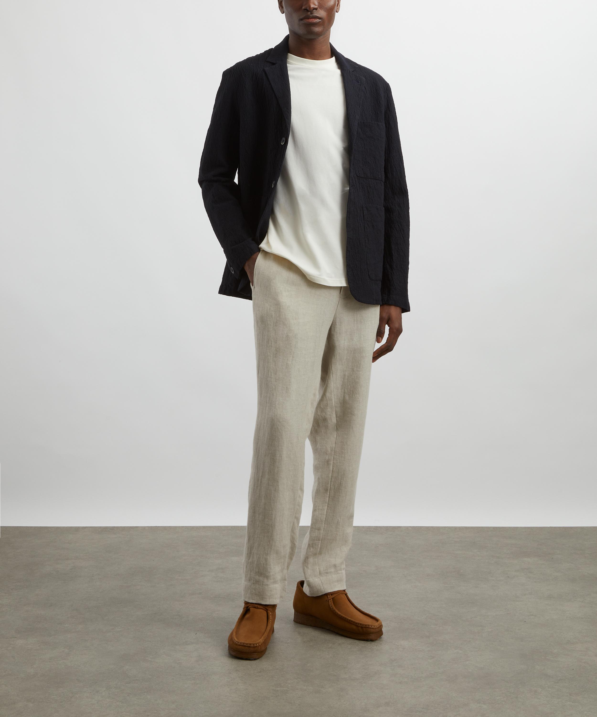 Barena - Masco Tapered Pleated Wool Trousers image number 1