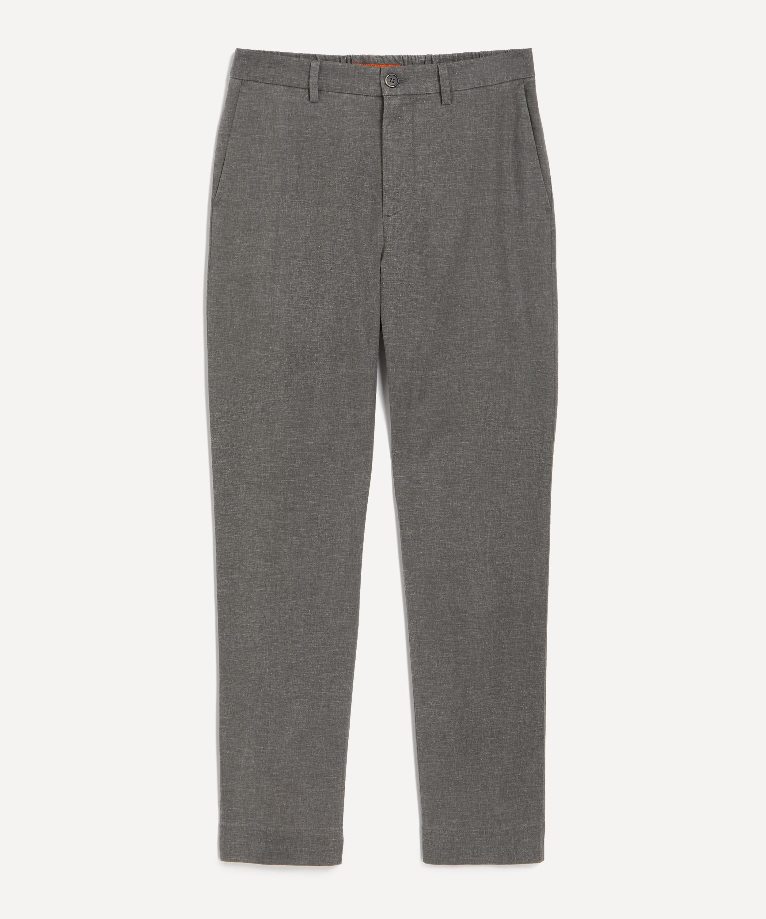 Barena - Pinco Linen-Blend Straight Leg Trousers image number 0