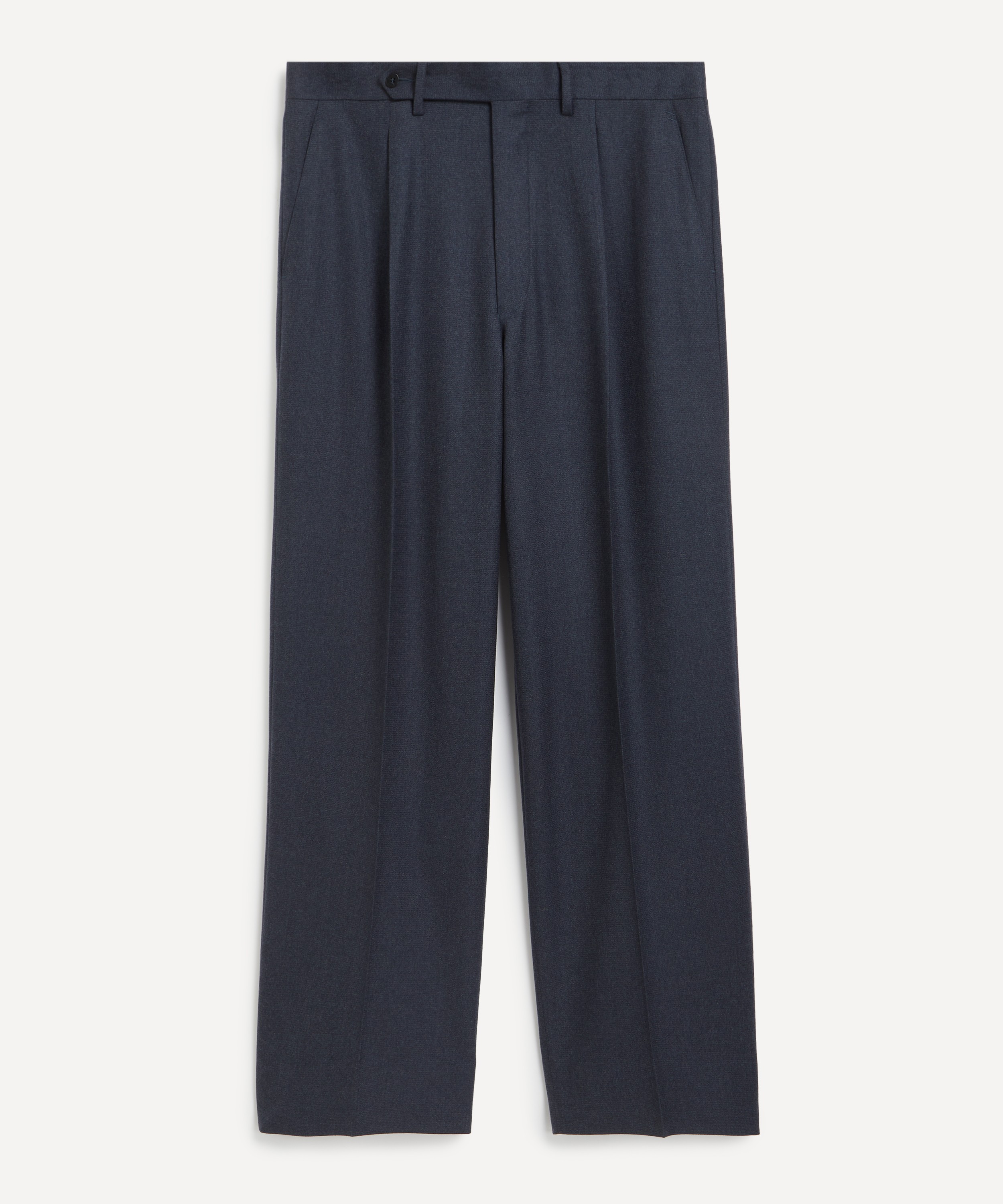 Stoffa - Single Pleat Wool Trousers image number 0