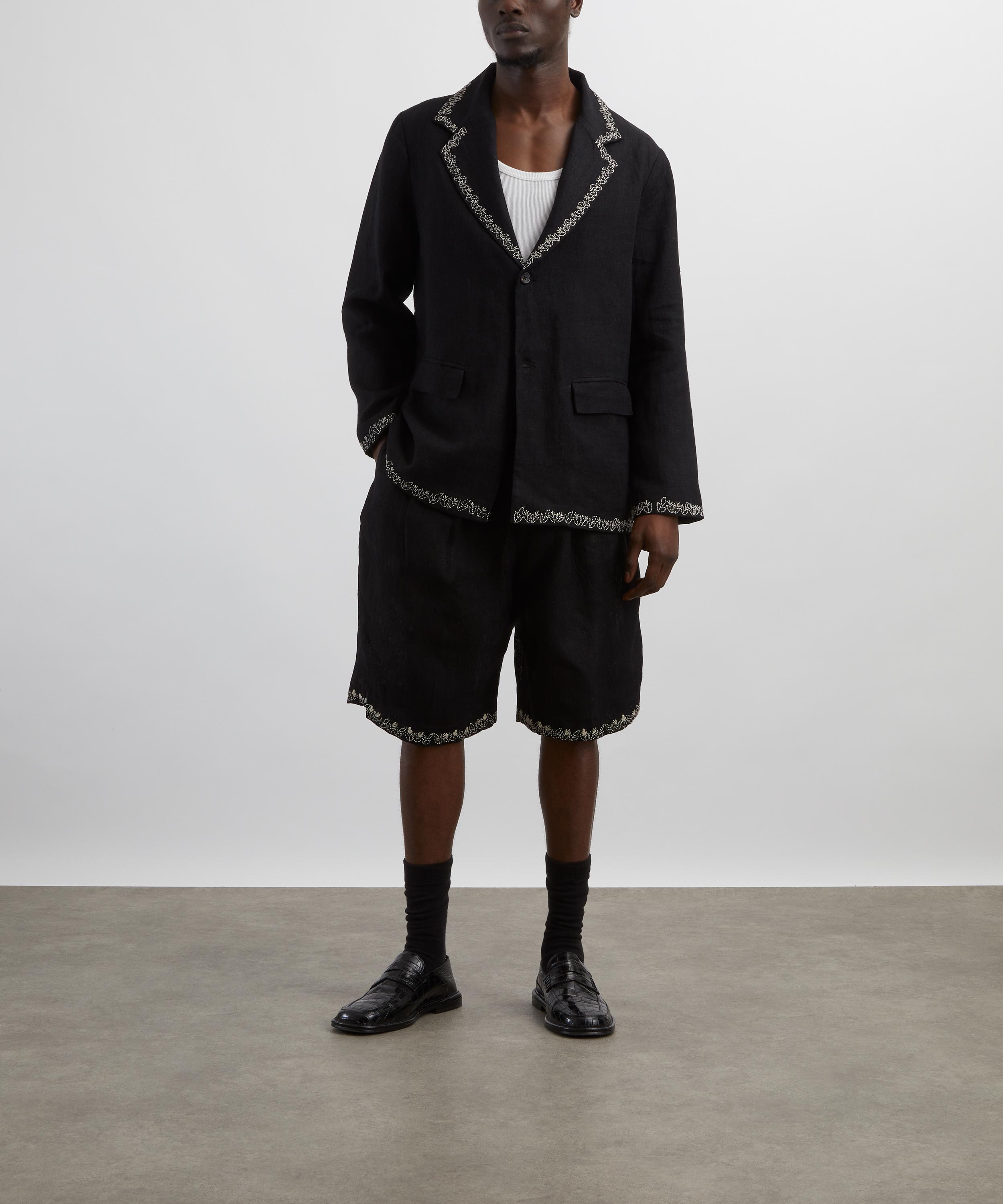 Kartik Research - Handwoven Linen Blazer image number 1