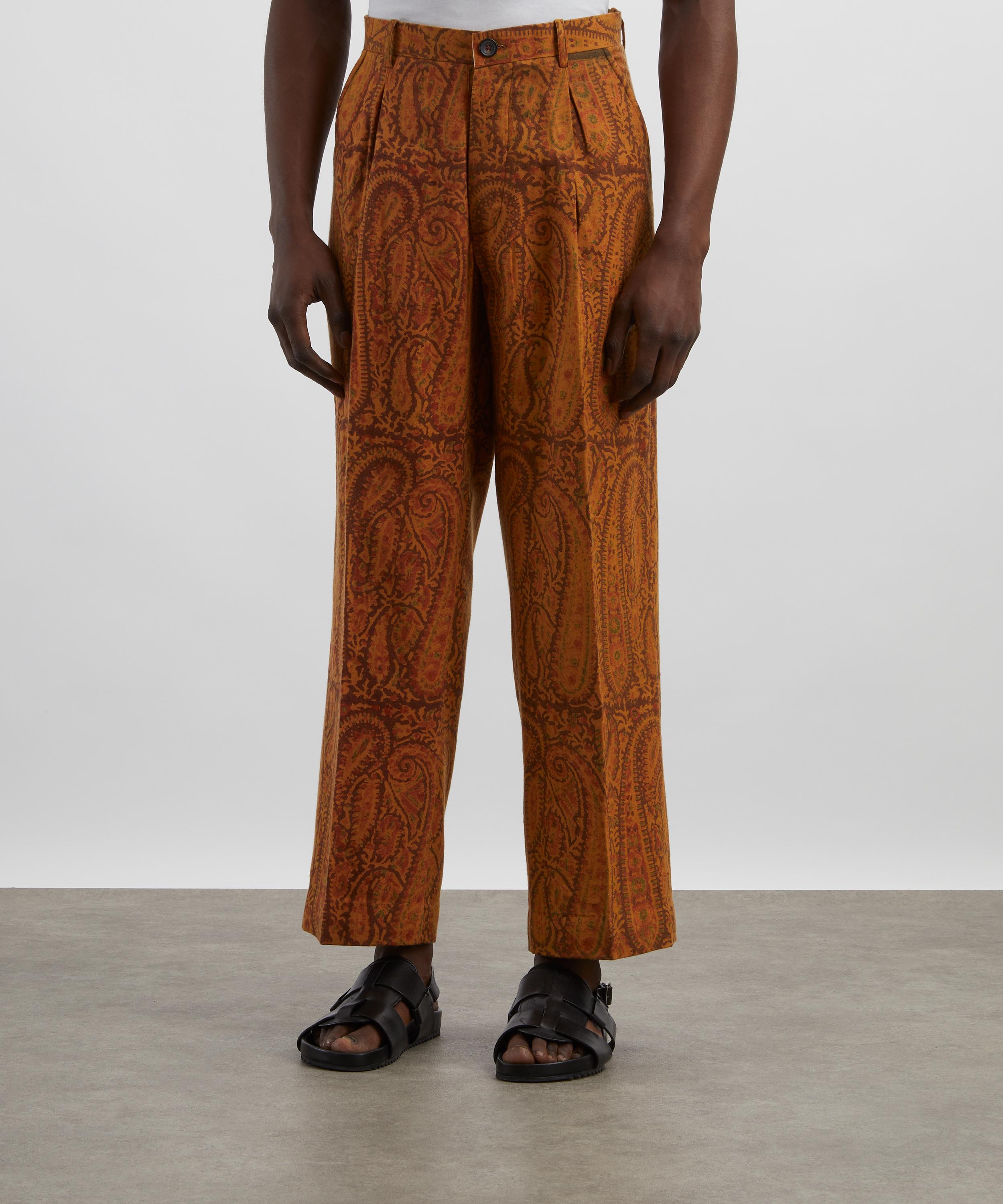 Kartik Research - Wool Pleated Trousers image number 2