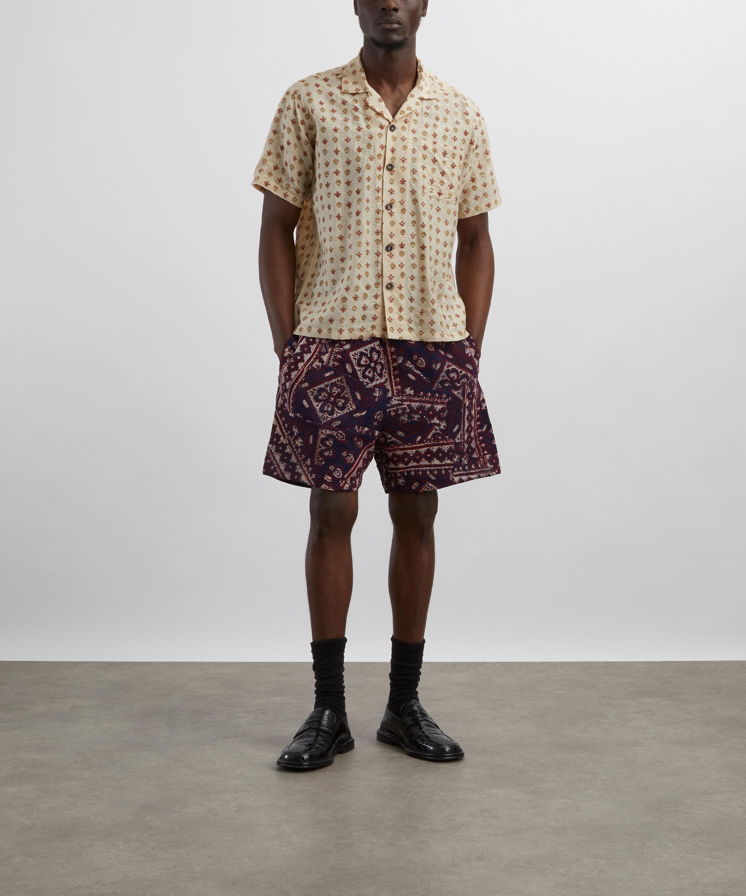 Kartik Research - Patchwork Shorts image number 1