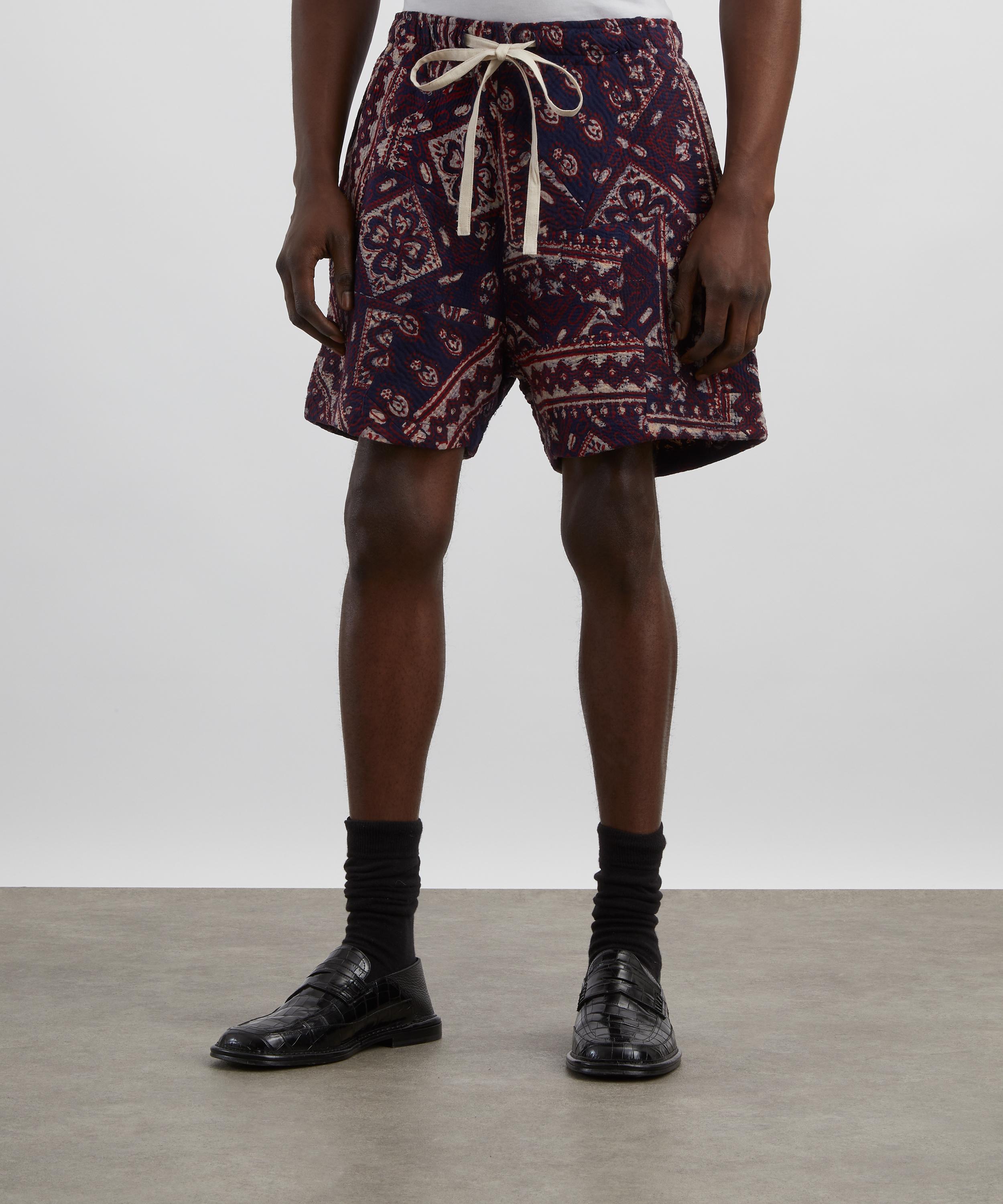 Kartik Research - Patchwork Shorts image number 2