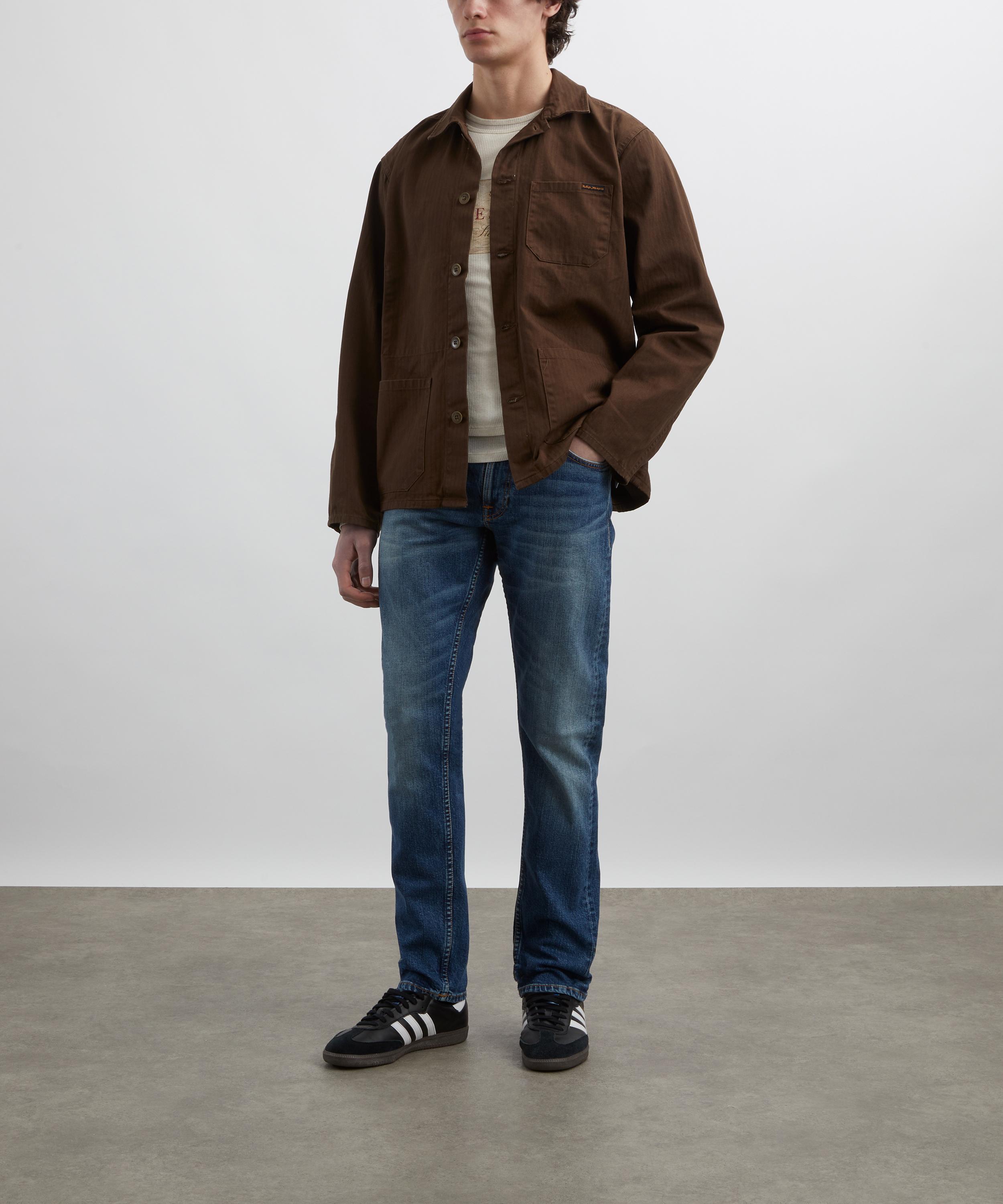 Nudie Jeans - Lean Dean Jeans in Worn In Selvage image number 1