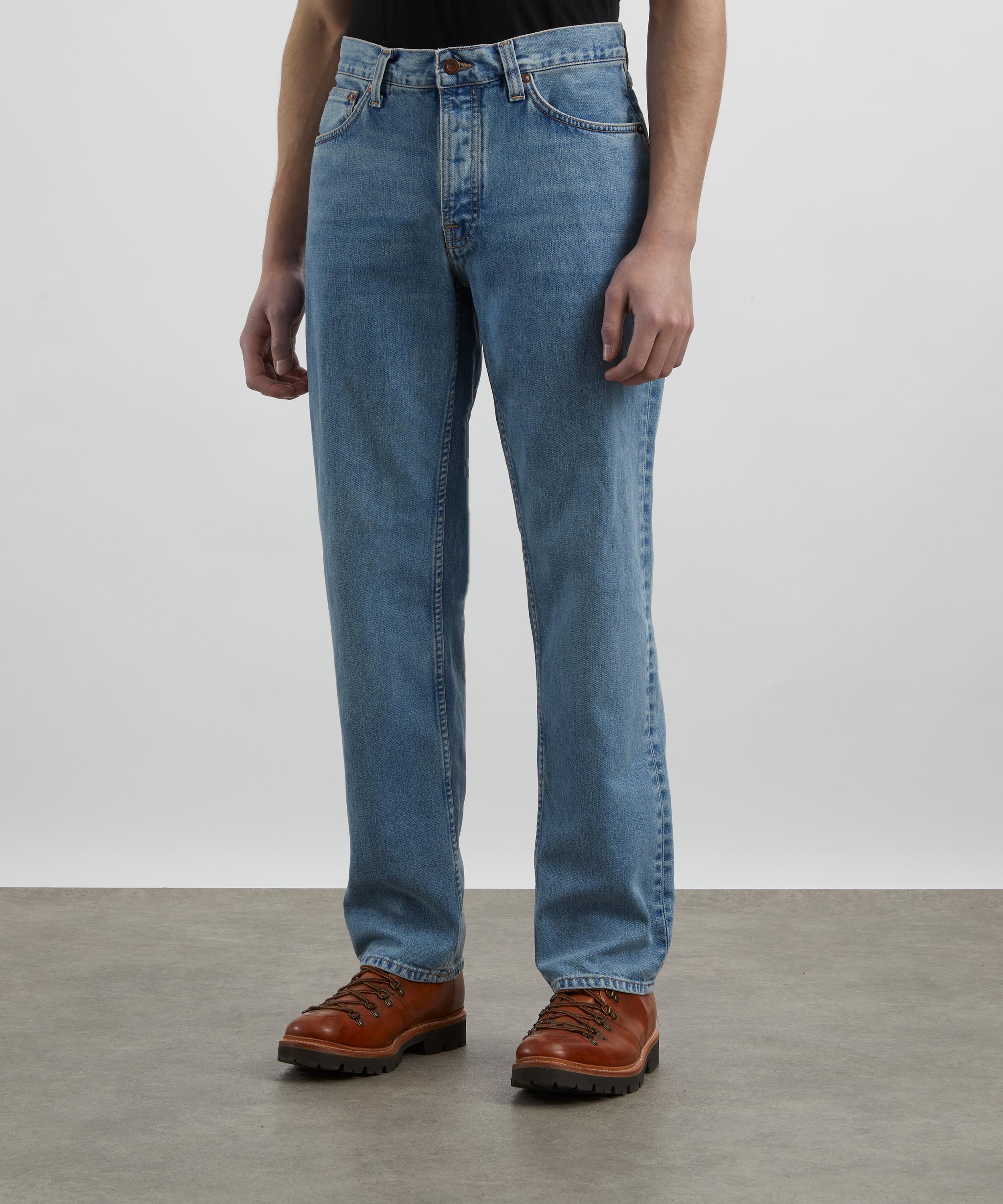 Nudie Jeans - Rad Rufus Straight Leg Jeans in Desert Light Blue image number 2