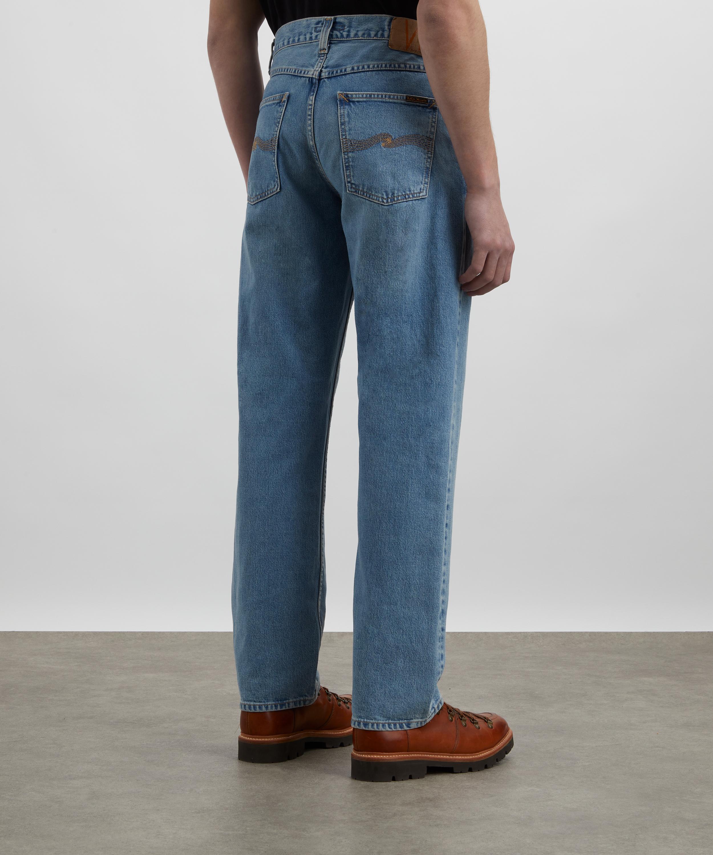 Nudie Jeans - Rad Rufus Straight Leg Jeans in Desert Light Blue image number 3