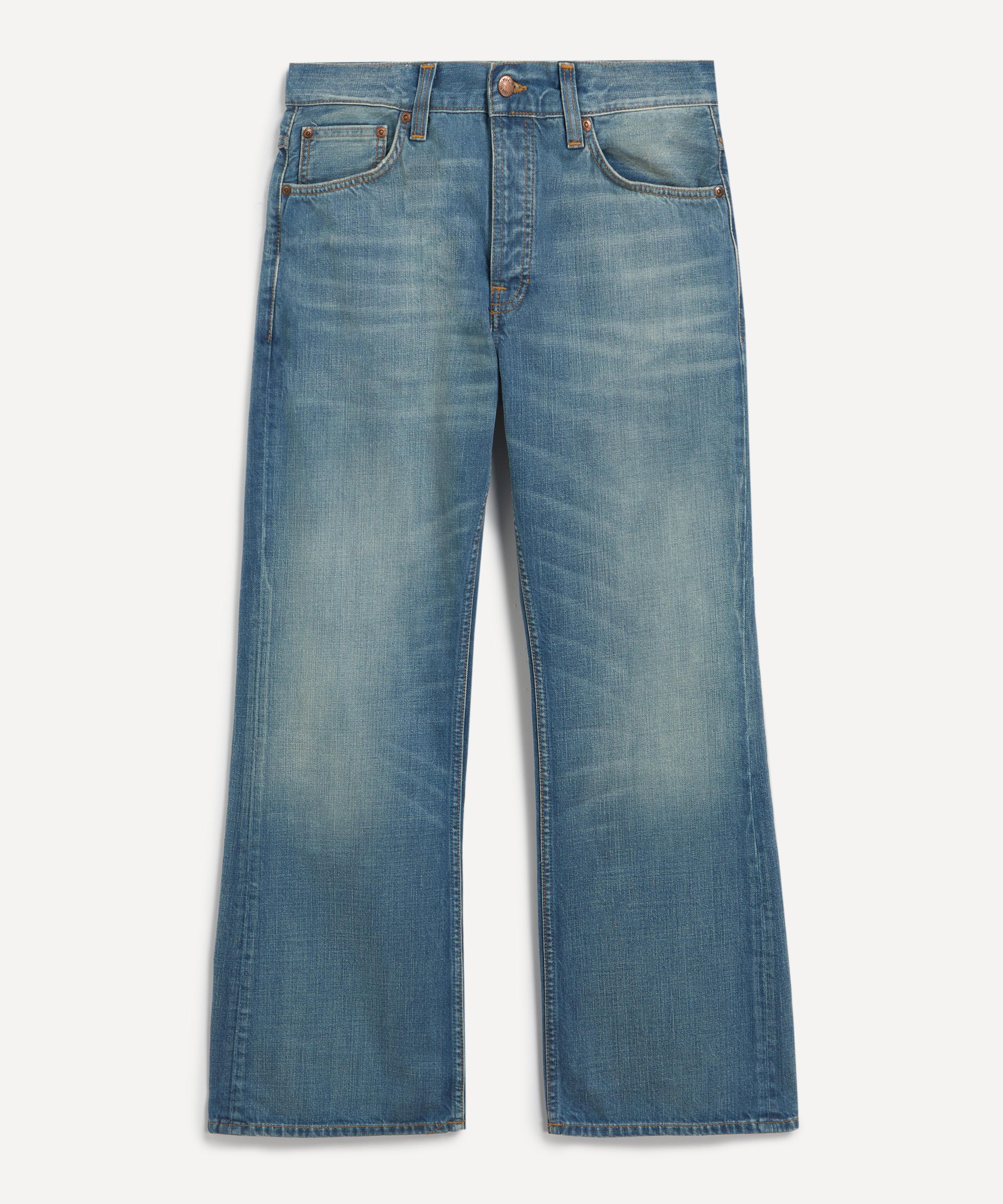 Nudie Jeans - Flare Glenn Jeans in Streaky Worn image number 0