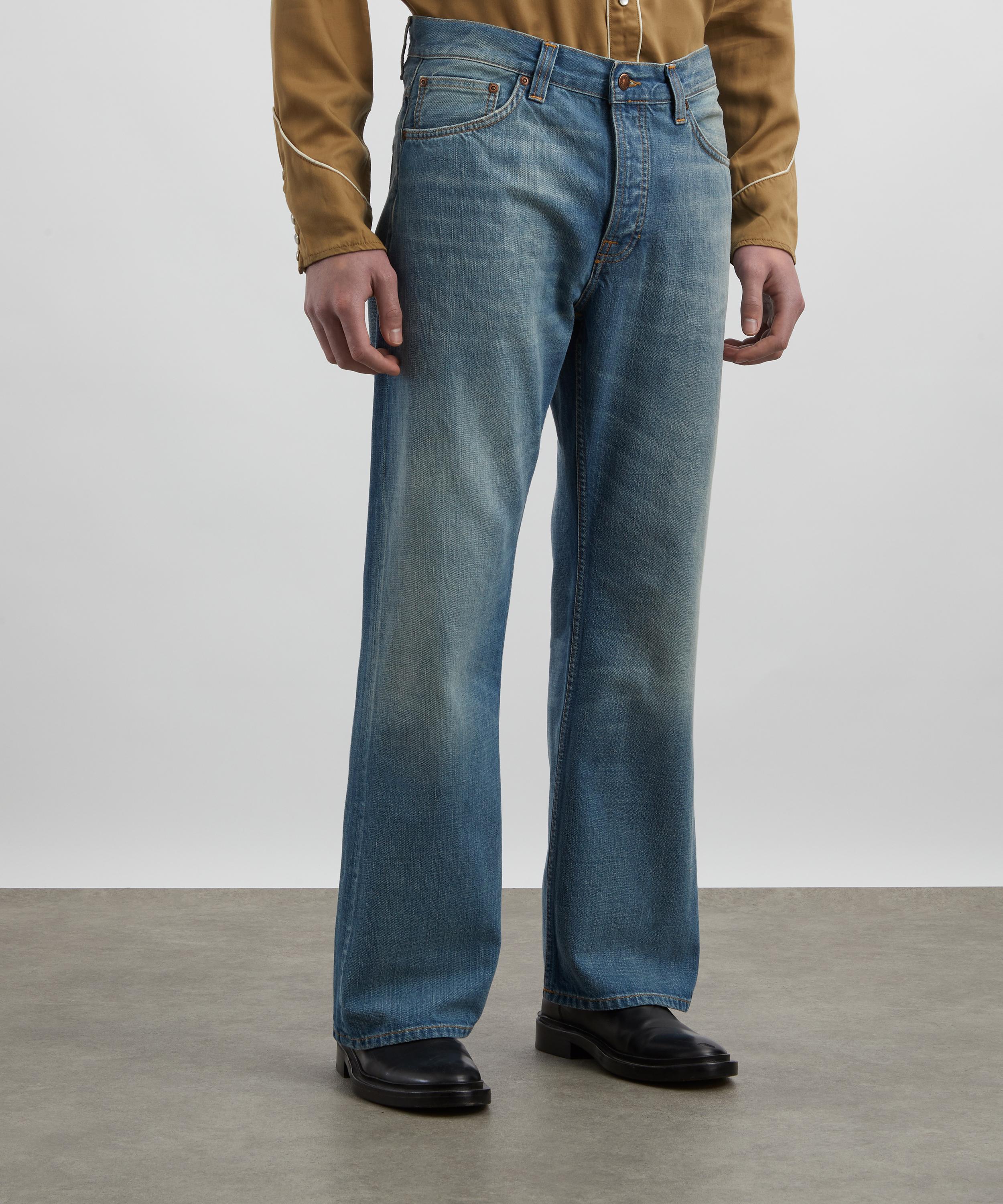 Nudie Jeans - Flare Glenn Jeans in Streaky Worn image number 2