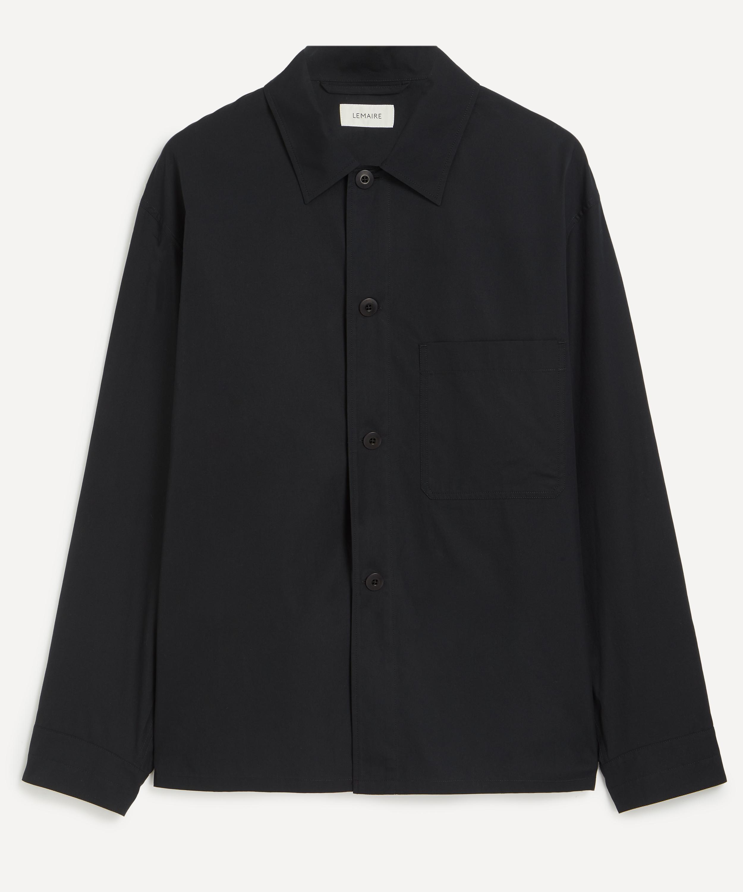 Lemaire - Black Pyjama Shirt image number 0