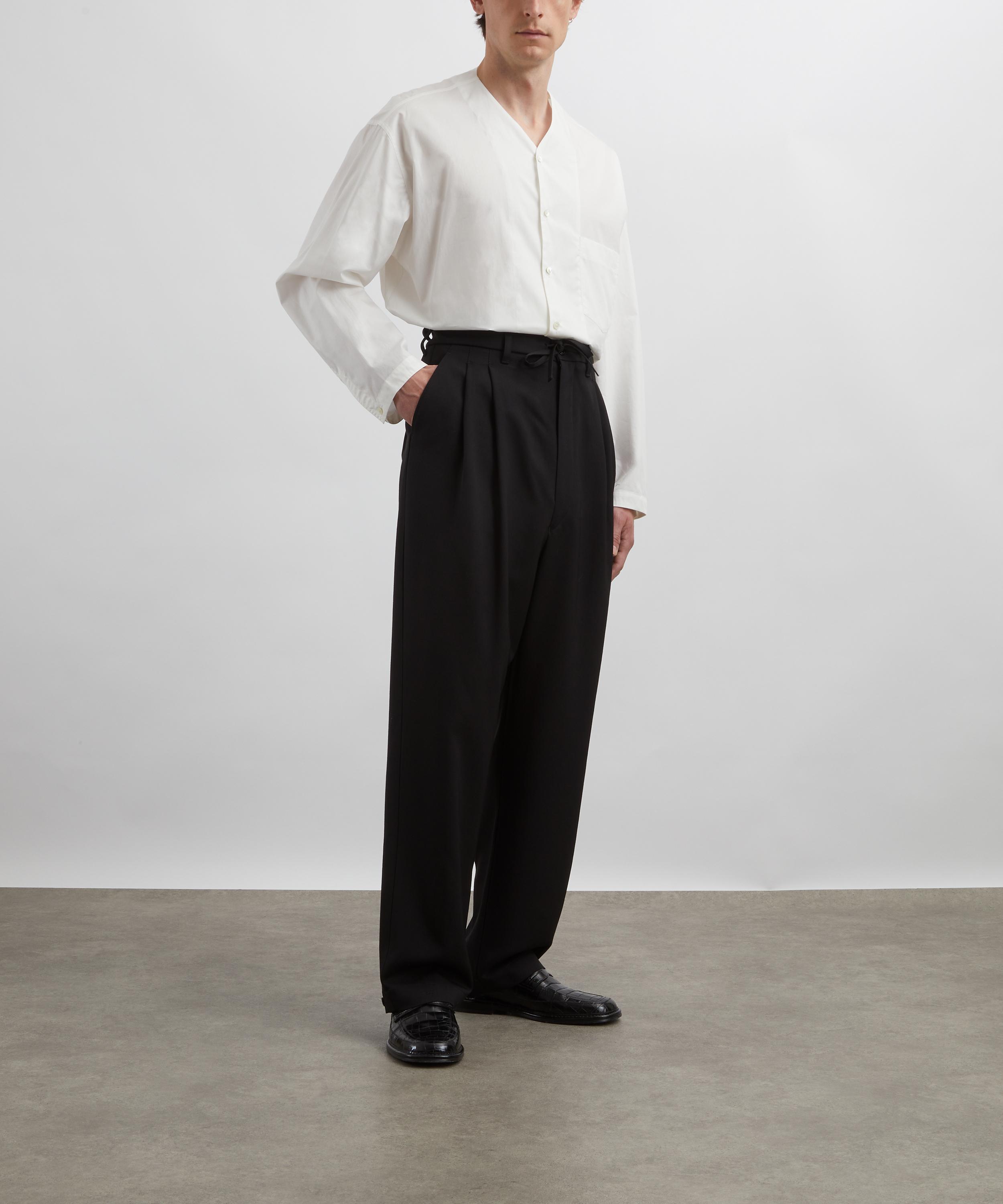 Lemaire - Drawstring Pleated Trousers image number 1