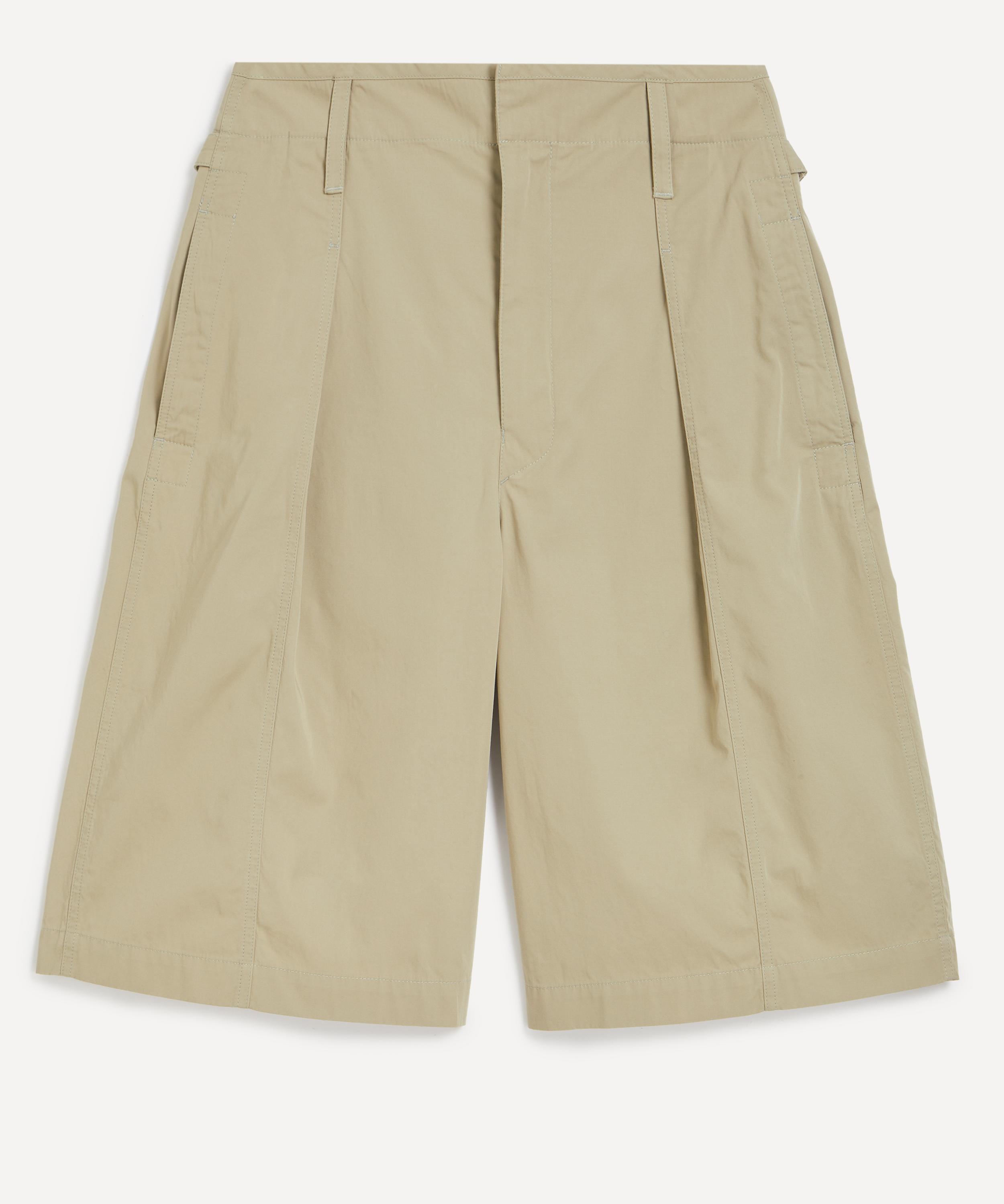 Lemaire - Maxi Pleated Bermuda Shorts