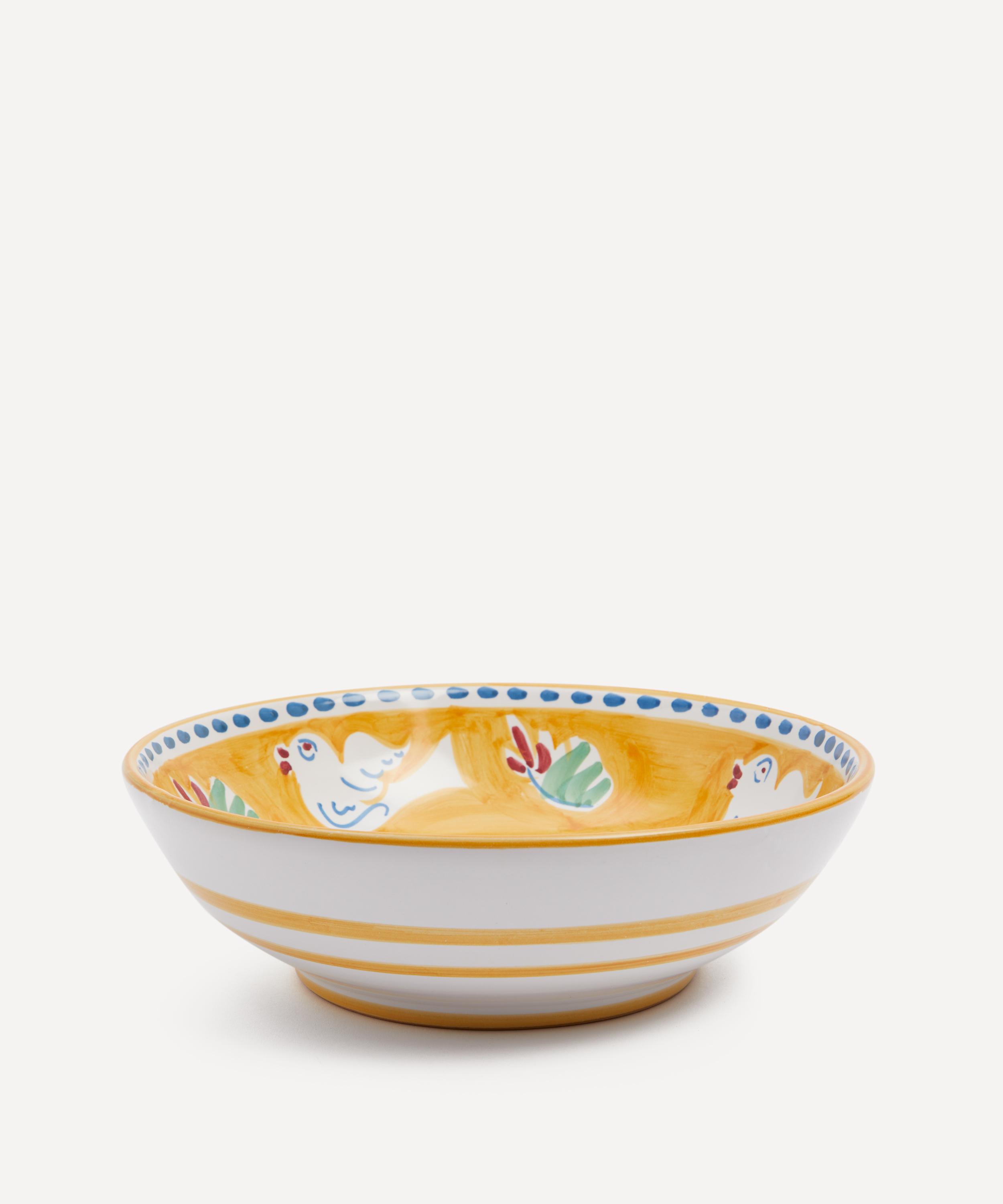 Ceramica Artistica Solimene - Dove Salad Bowl