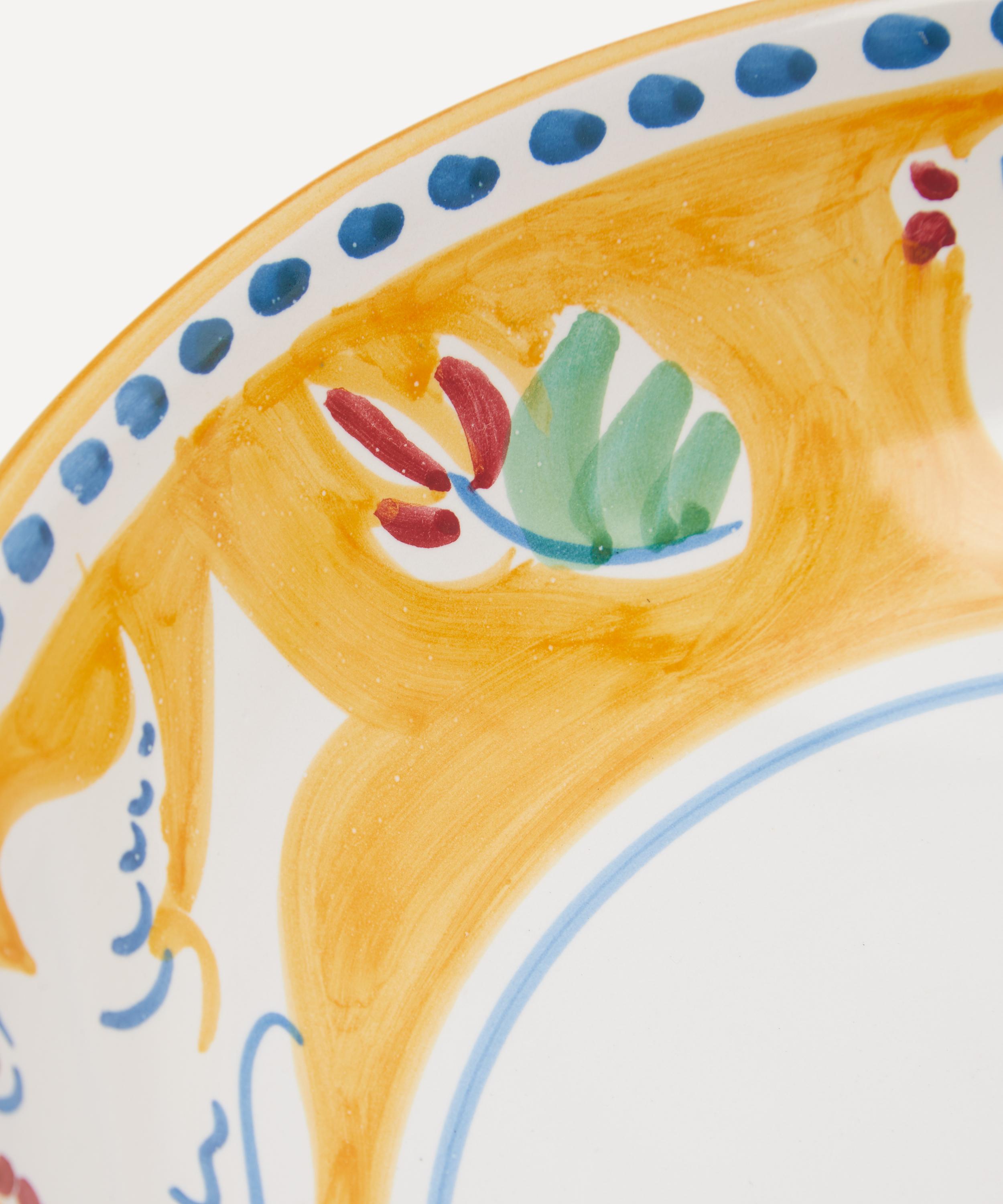 Ceramica Artistica Solimene - Dove Salad Bowl image number 3