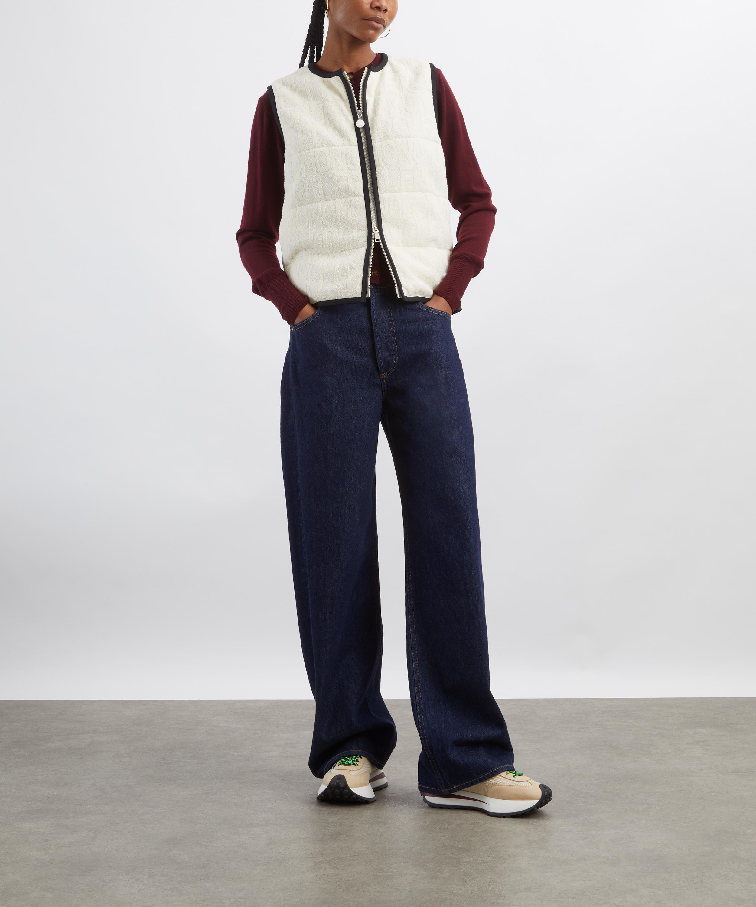 Moncler - Terry Cloth Padded Gilet image number 1