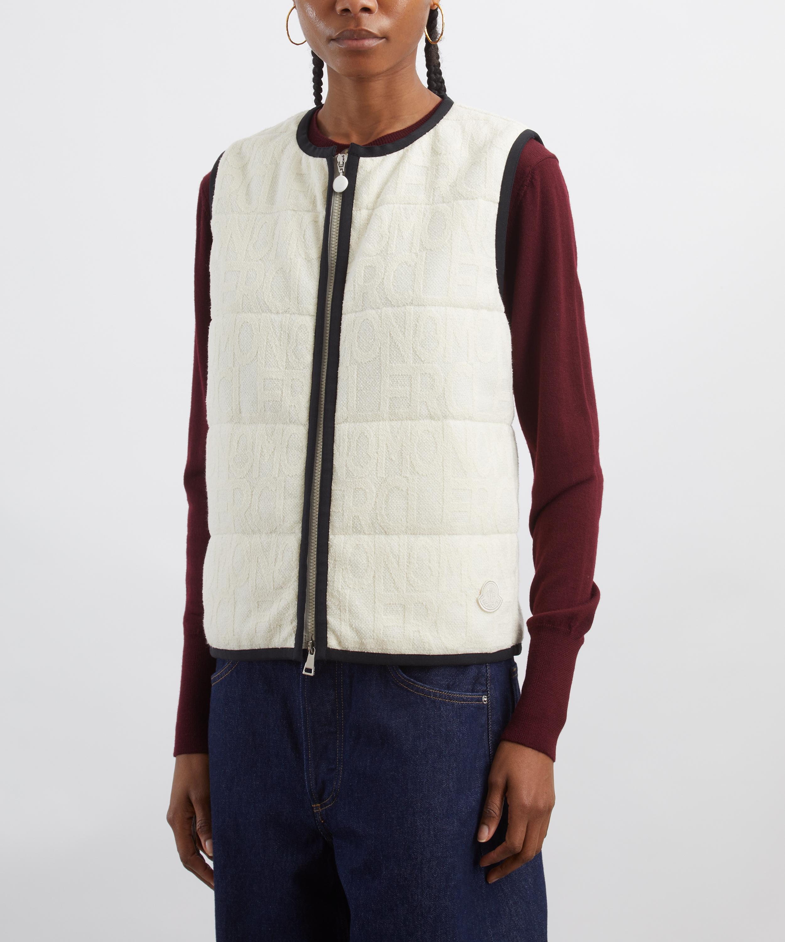 Moncler - Terry Cloth Padded Gilet image number 2