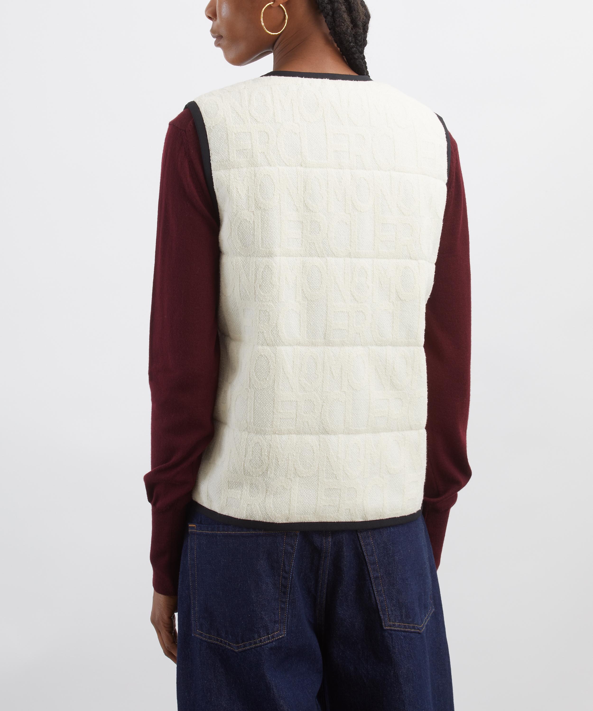 Moncler - Terry Cloth Padded Gilet image number 3