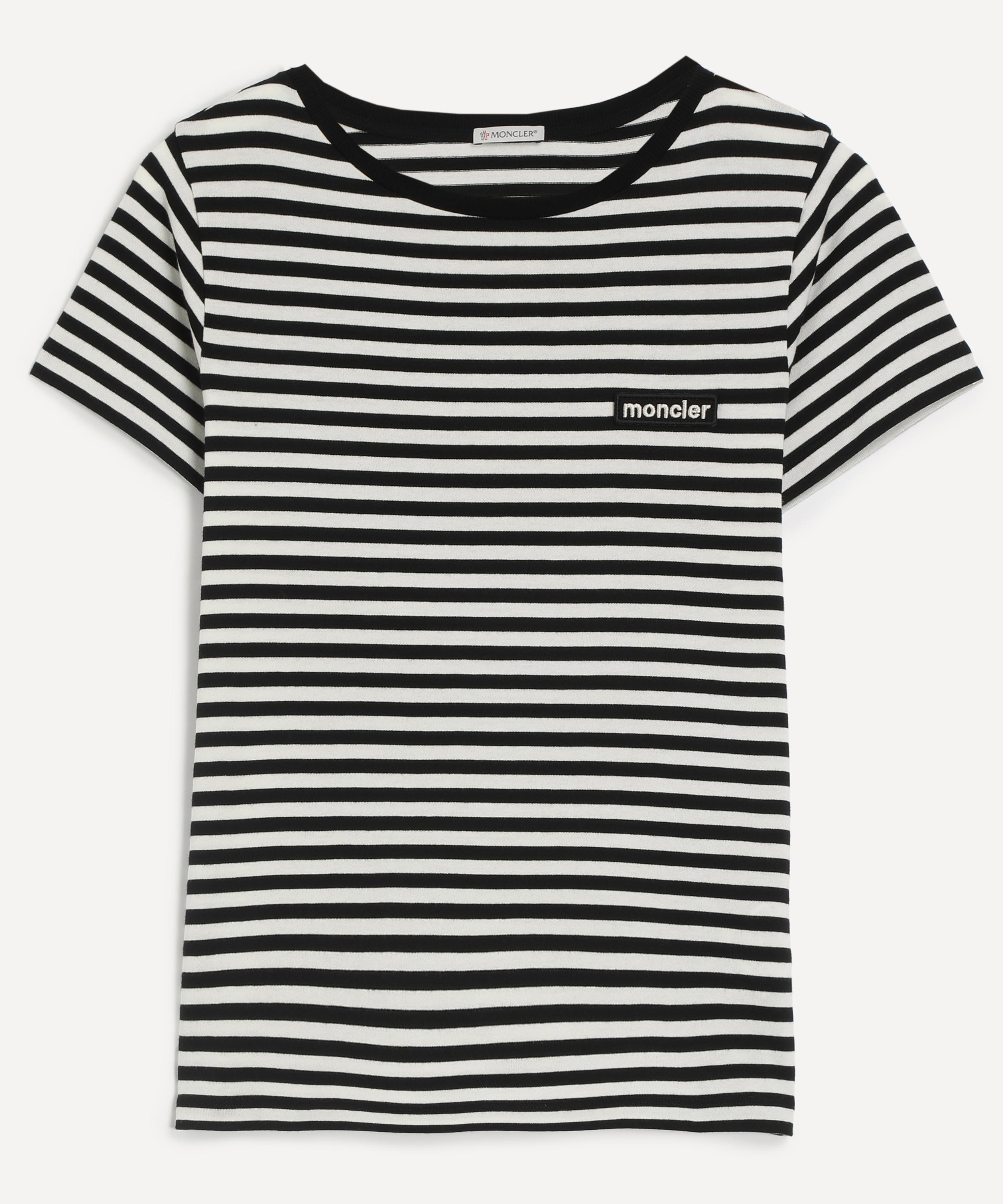 Moncler - Striped Cotton T-Shirt