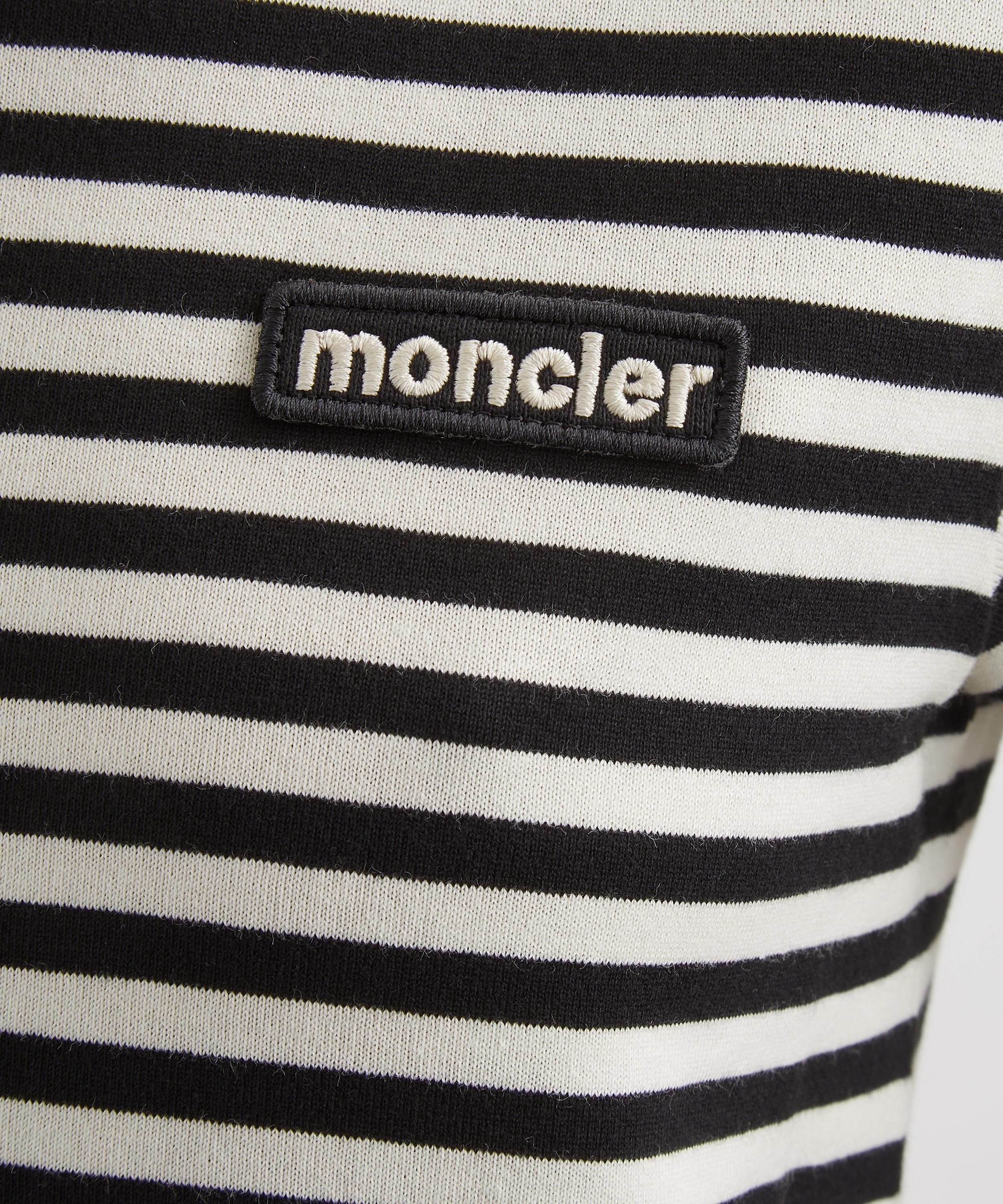 Moncler - Striped Cotton T-Shirt image number 4
