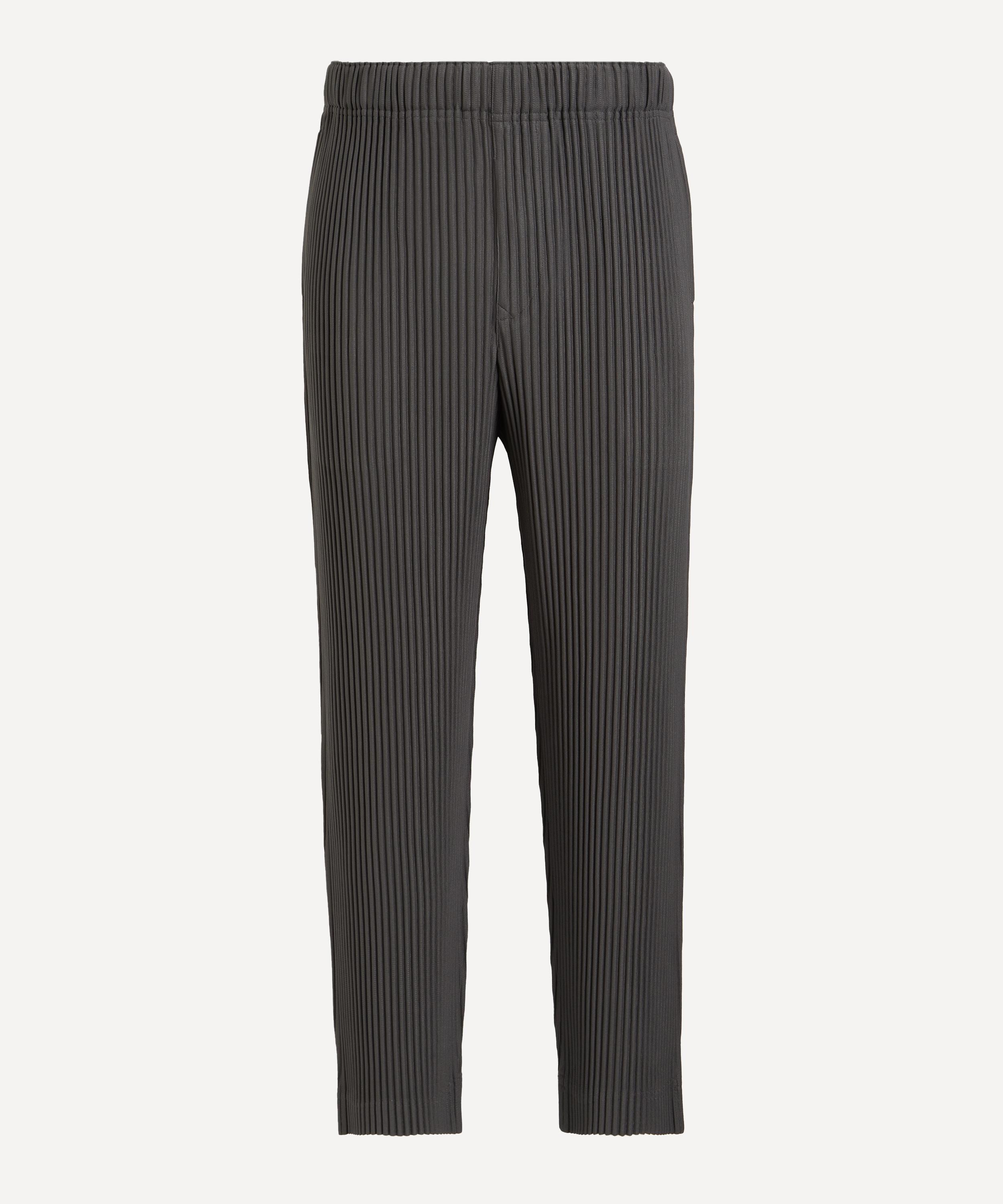 HOMME PLISSÉ ISSEY MIYAKE - MC MARCH Pleated Straight-Leg Trousers image number 0