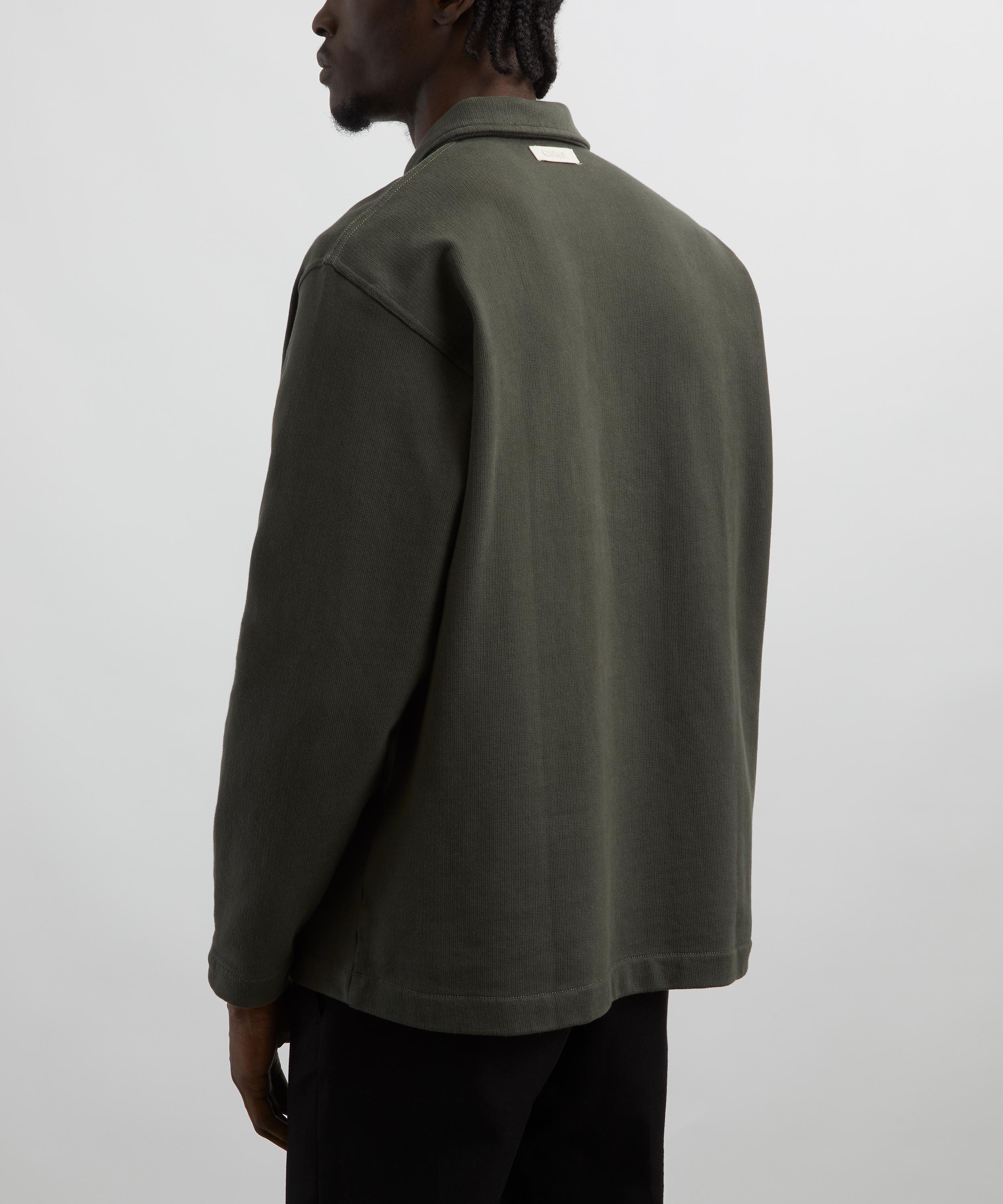 Norse Projects - Fraser Loopback Long Sleeve Polo  image number 3