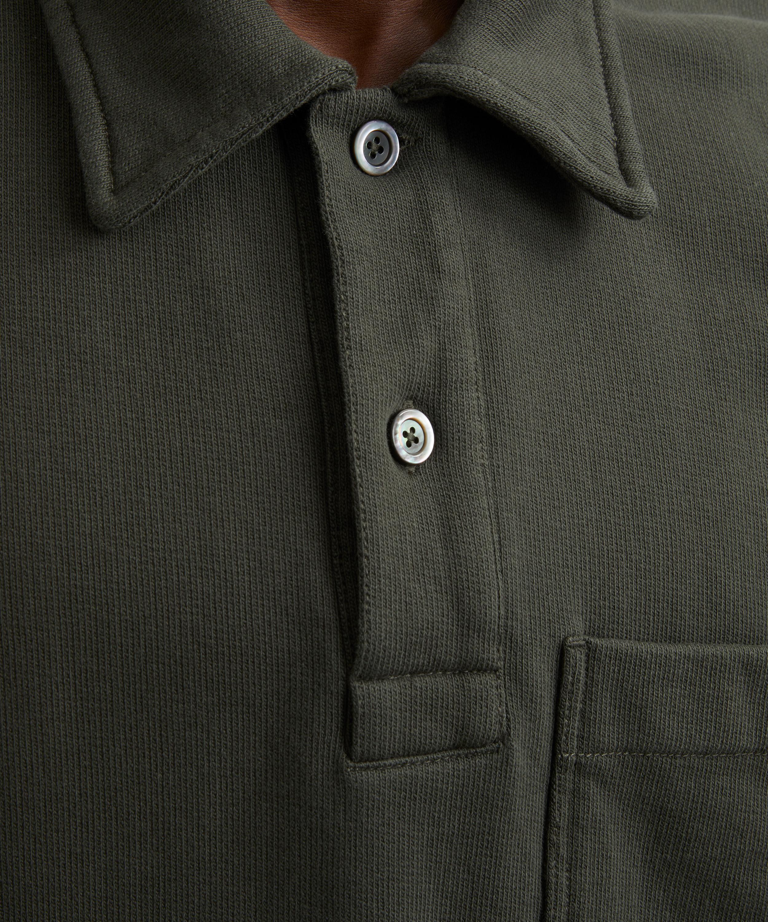 Norse Projects - Fraser Loopback Long Sleeve Polo  image number 4