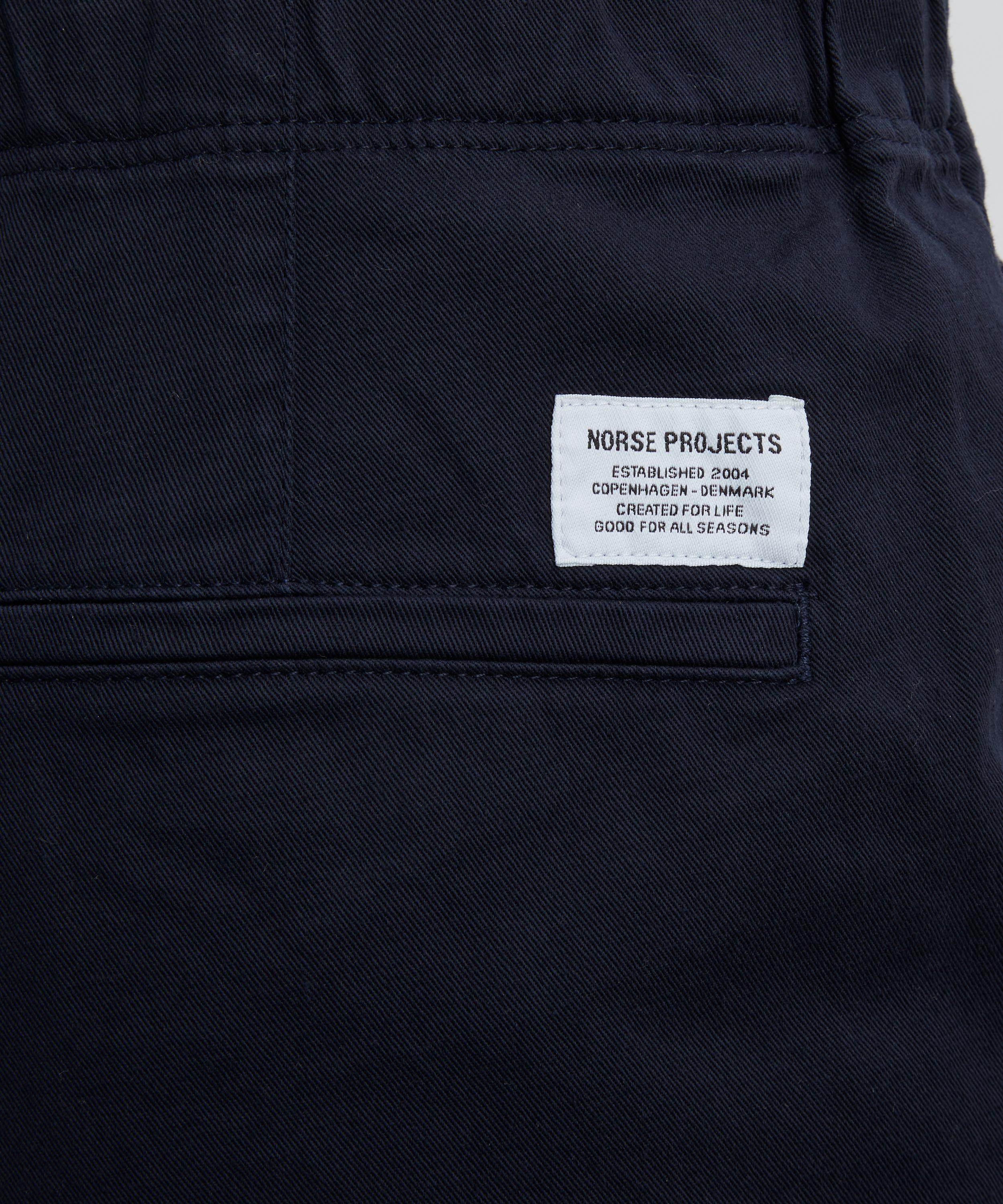 Norse Projects - Ezra Relaxed Stretch Twill Shorts image number 4