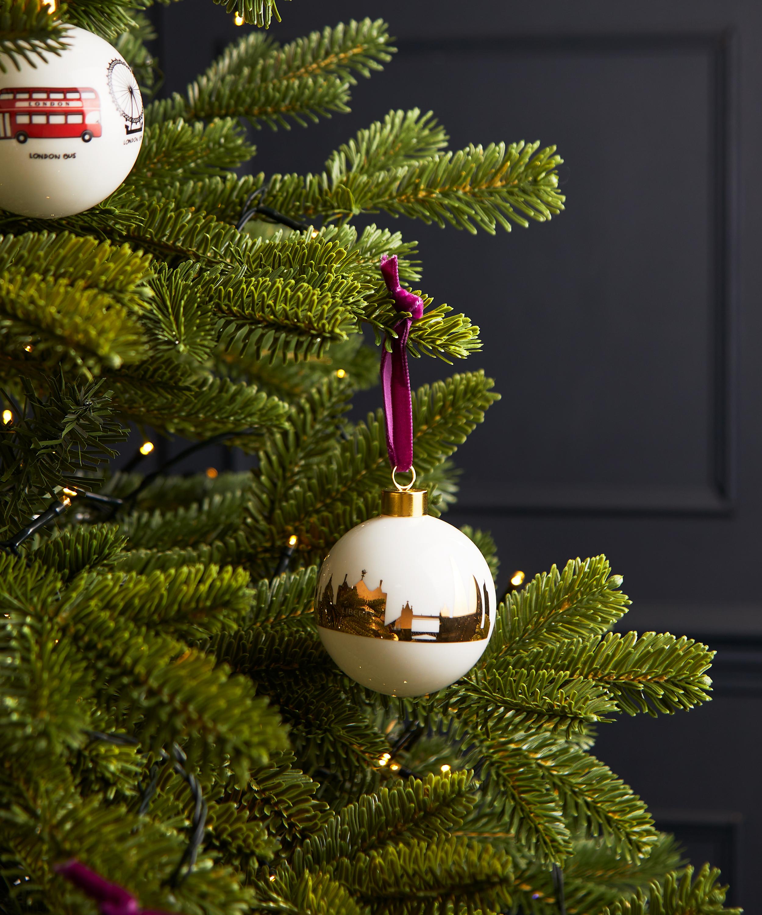 Christmas - Liberty London Skyline Bauble image number 1