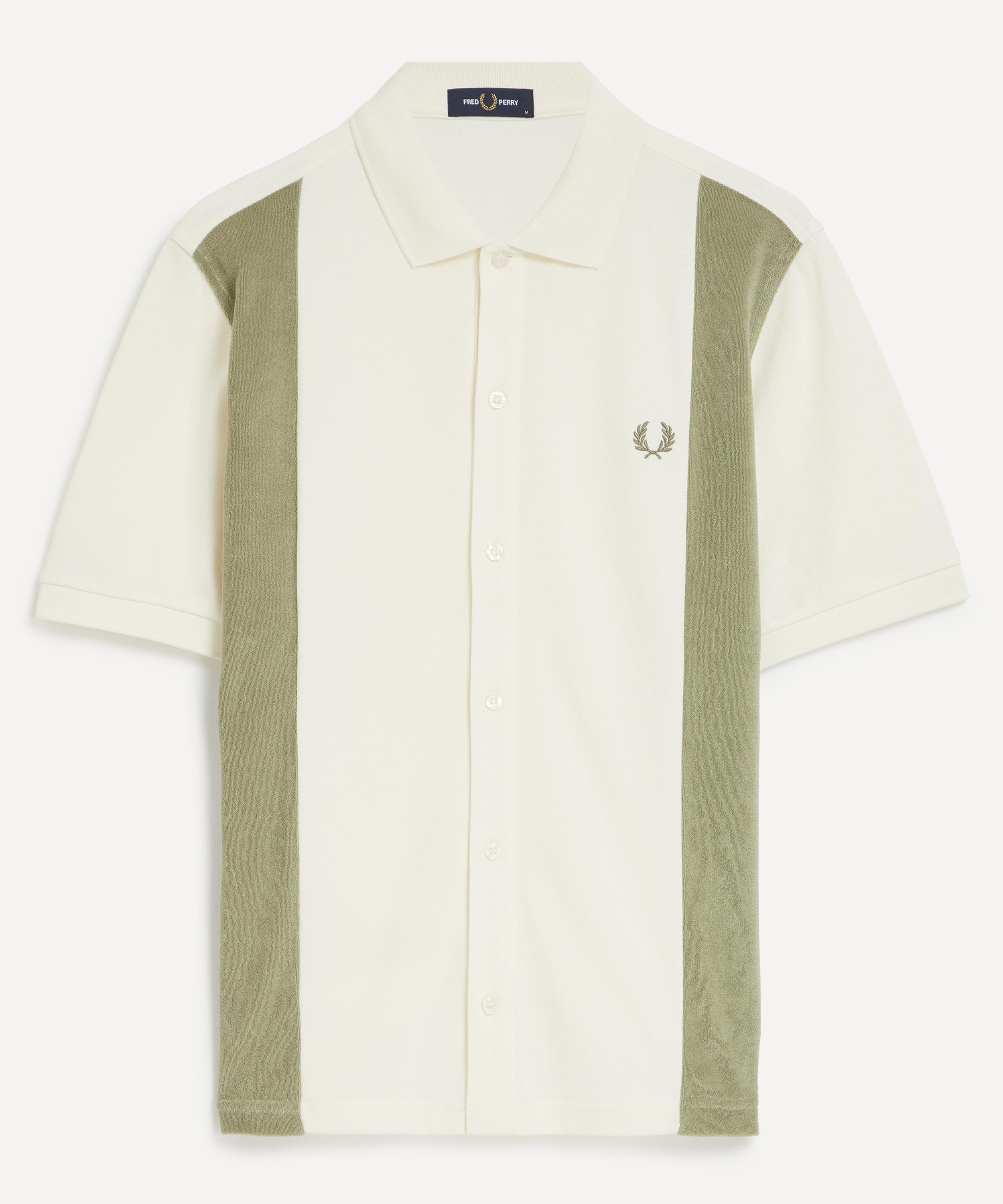 Fred Perry - Towelling Panel Polo Shirt image number 0