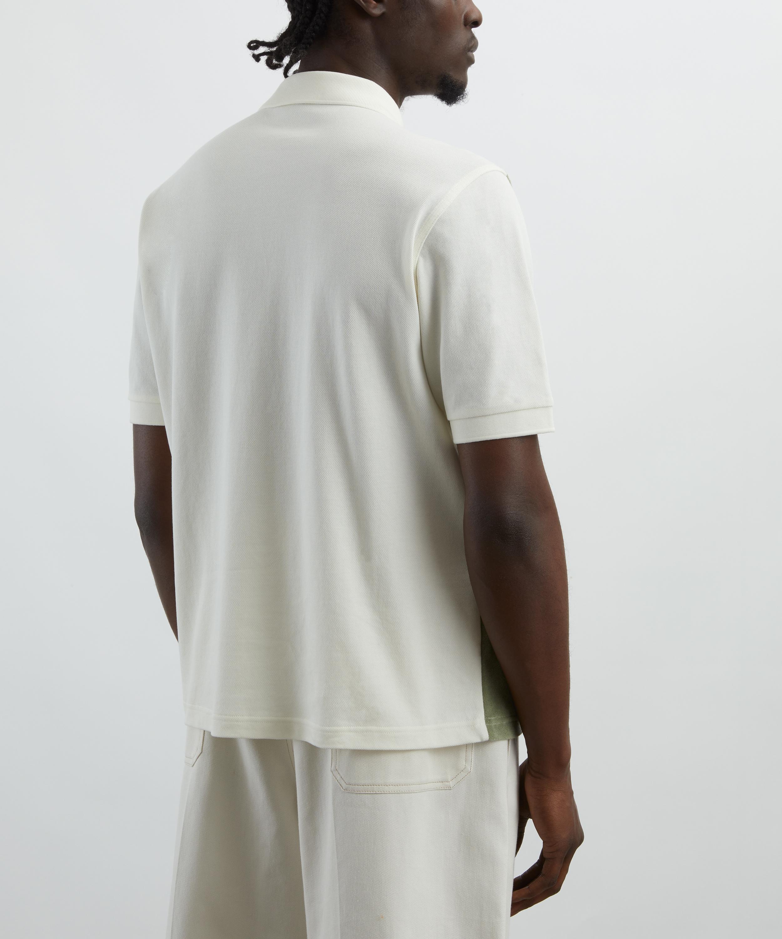Fred Perry - Towelling Panel Polo Shirt image number 3