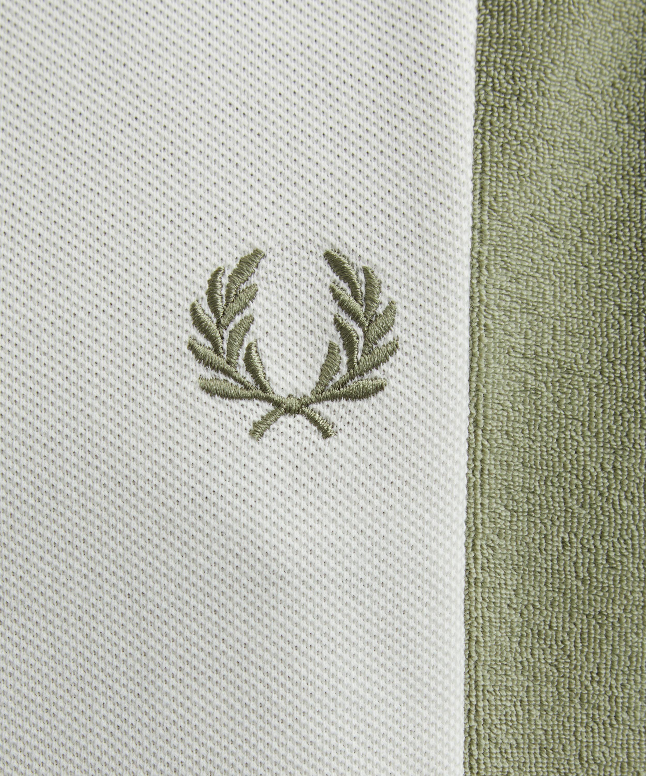 Fred Perry - Towelling Panel Polo Shirt image number 4